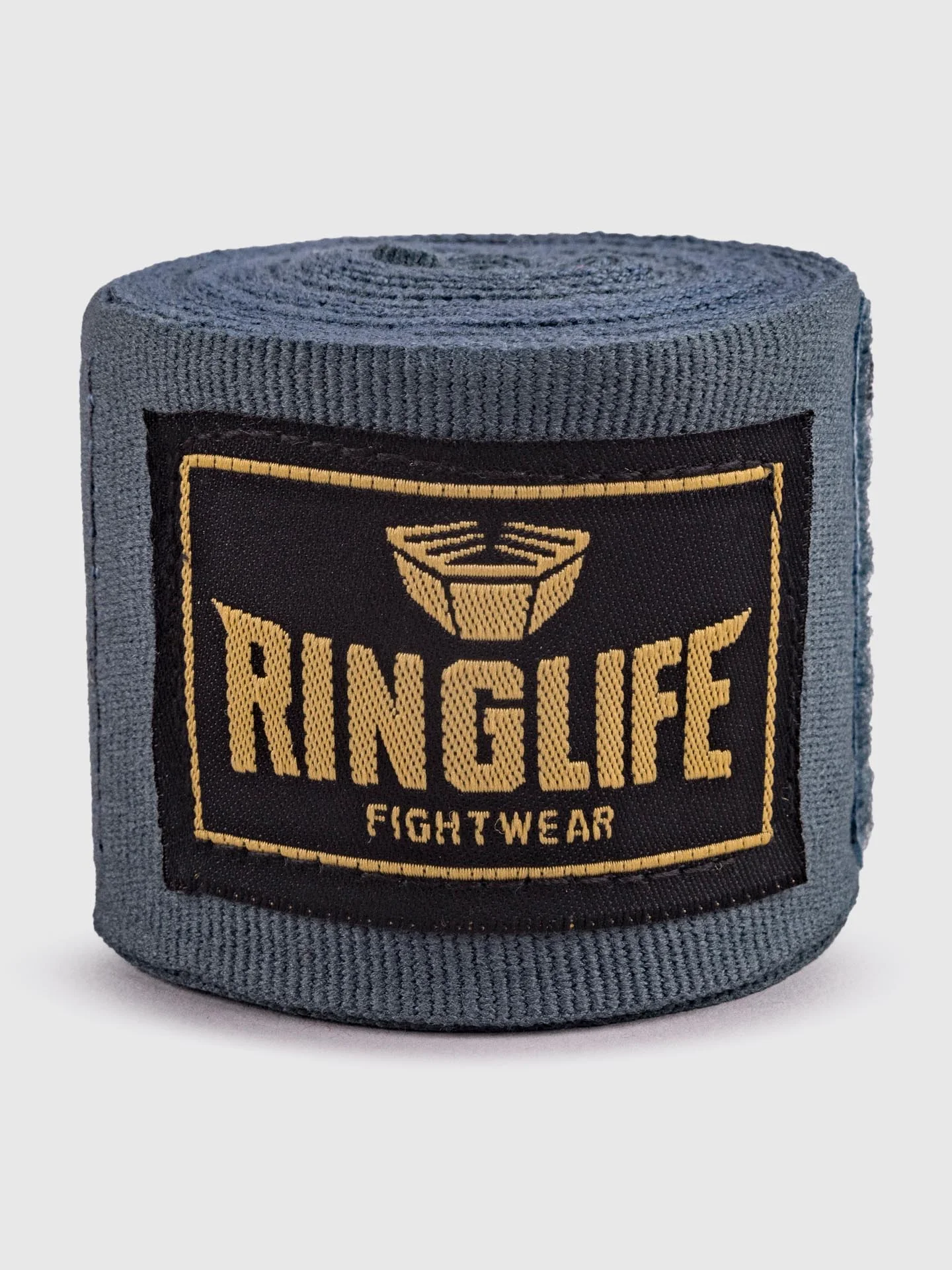 RINGLIFE Boxbandagen, Logo, 3,5 m, grau - Image 2