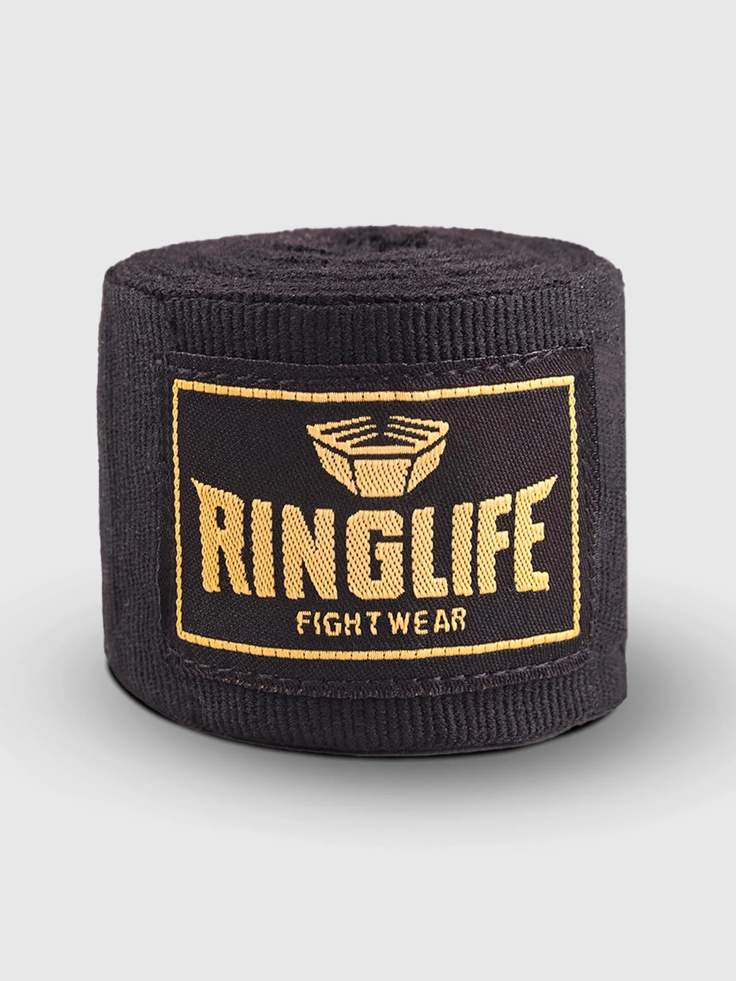 RINGLIFE Boxbandagen, Logo, 3,5 m, schwarz - Image 2