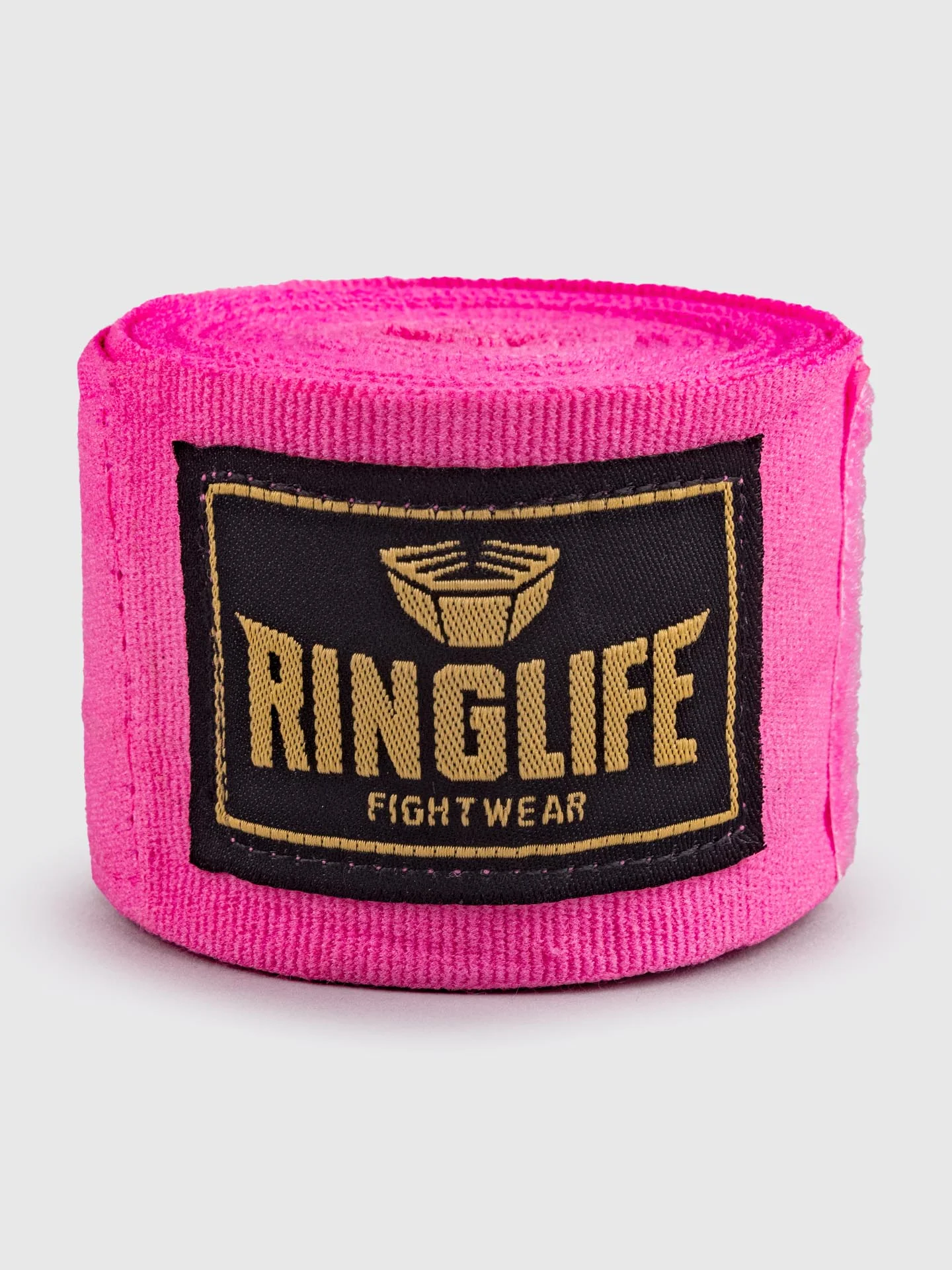 RINGLIFE Boxbandagen, Logo, 4,5 m, pink - Image 2