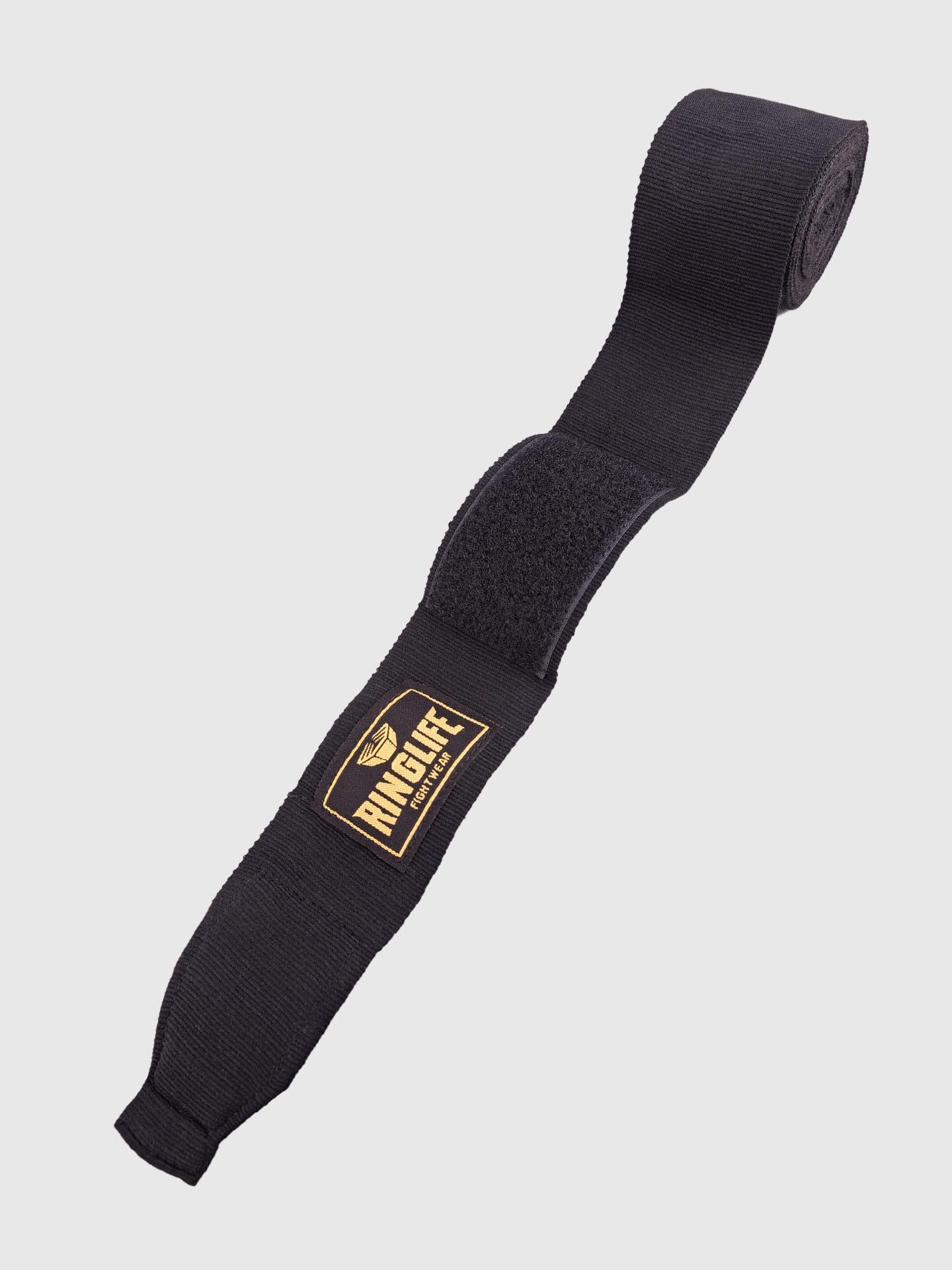 RINGLIFE Boxbandagen, Logo, 4,5 m, schwarz - Image 4