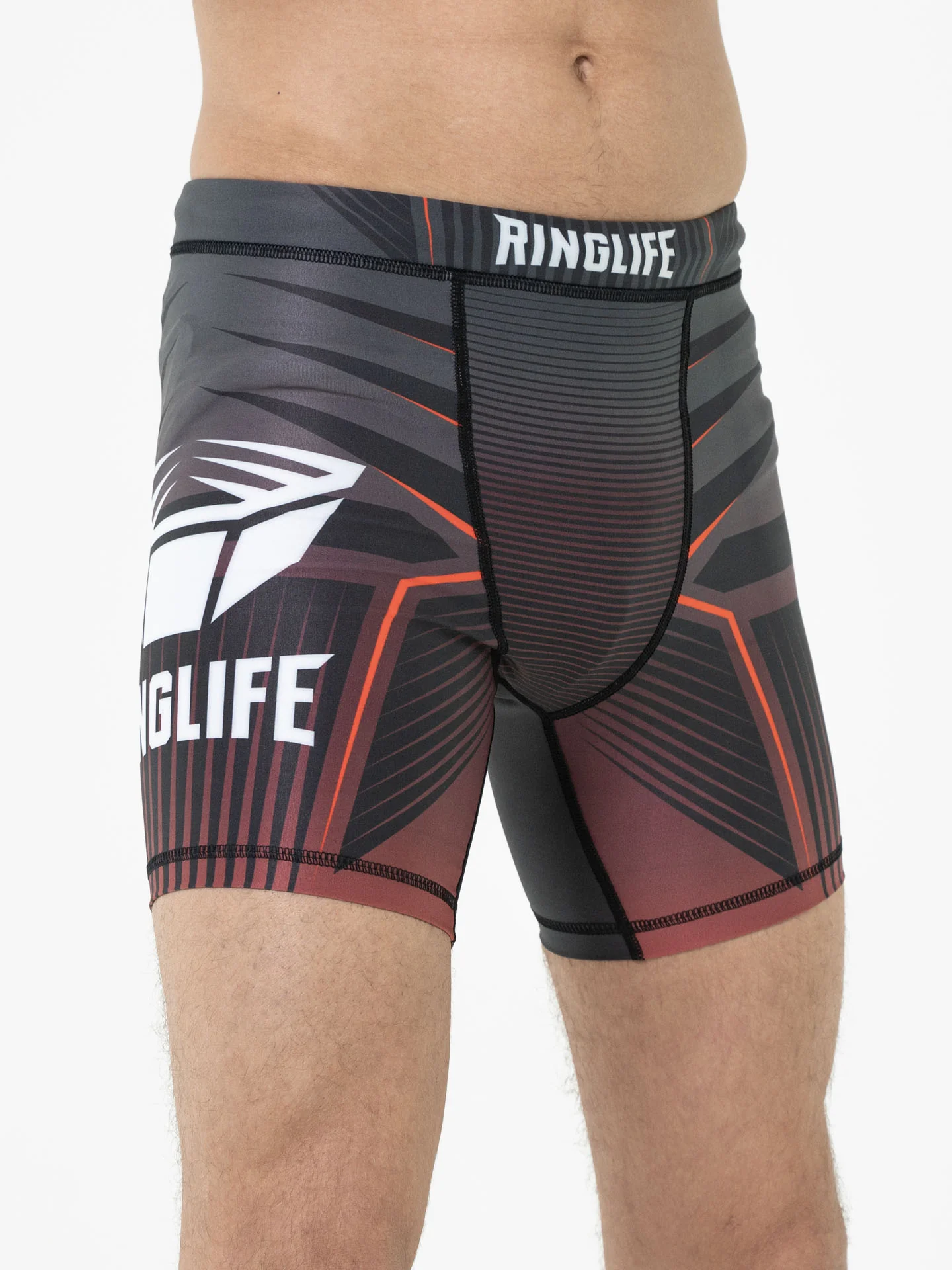 RINGLIFE Compression Shorts - Octaring schwarz-rot - Image 5