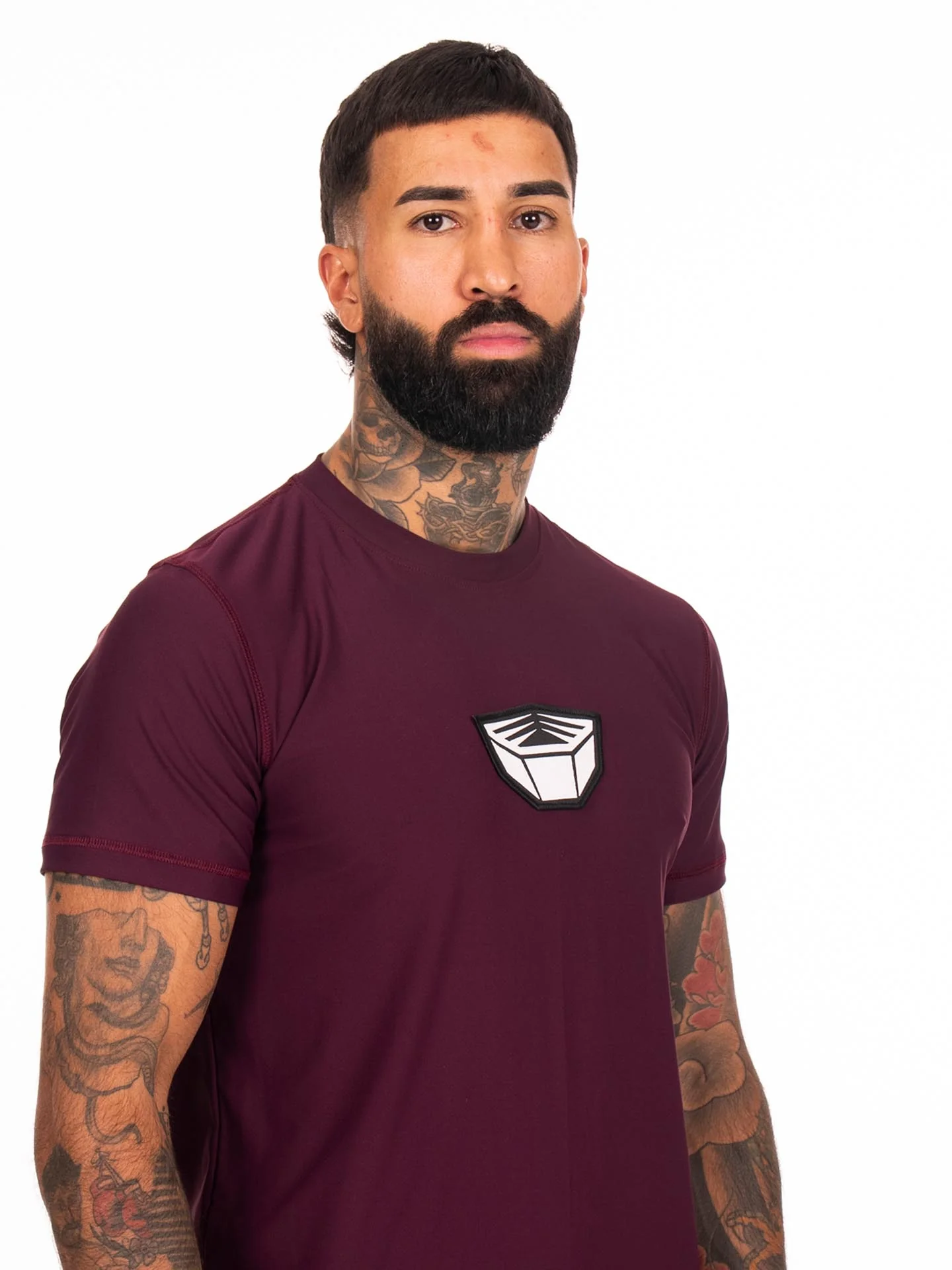 RINGLIFE Functional Shirt, RCS Classic, weinrot - Image 3