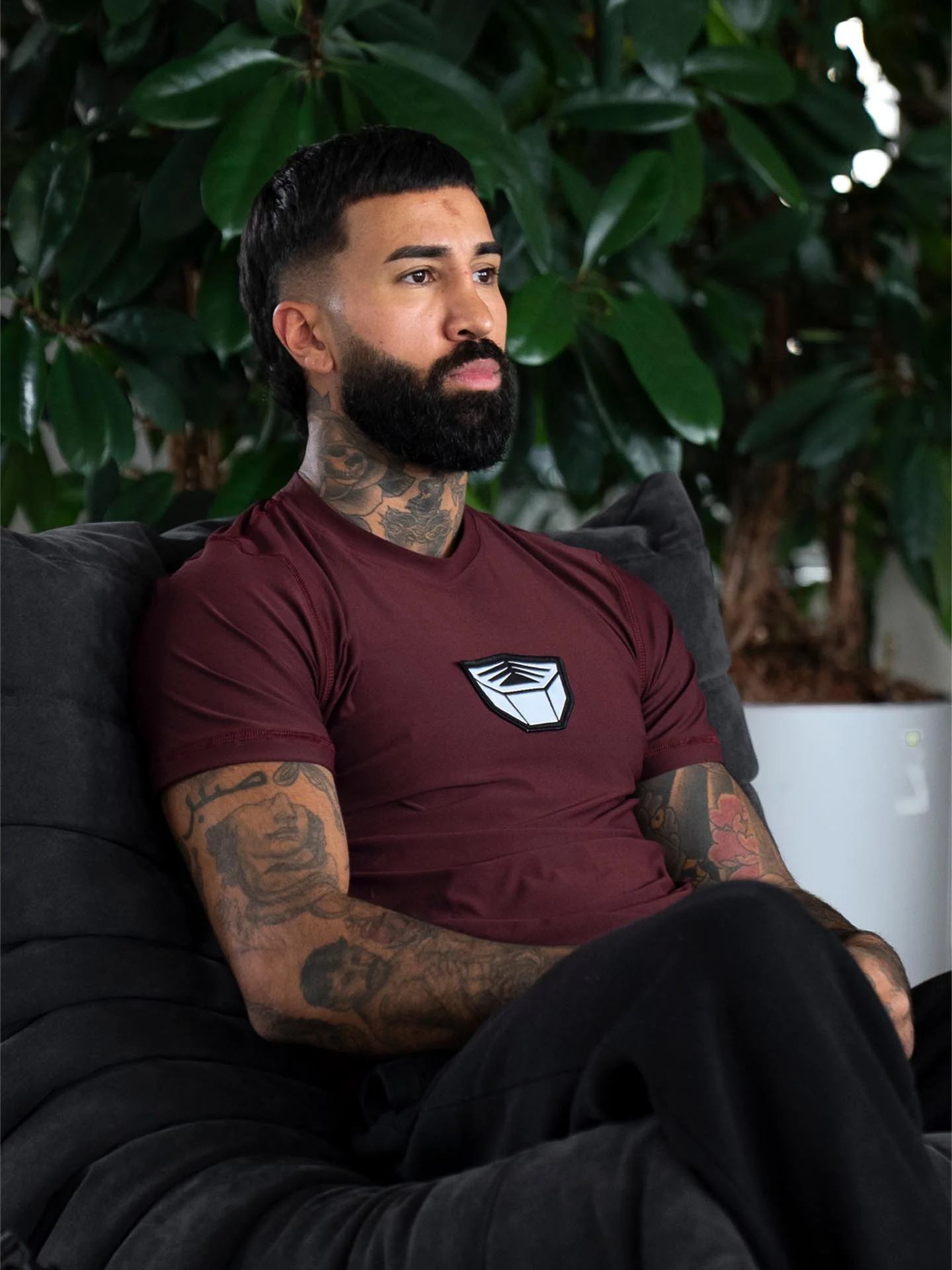 RINGLIFE Functional Shirt, RCS Classic, weinrot - Image 8
