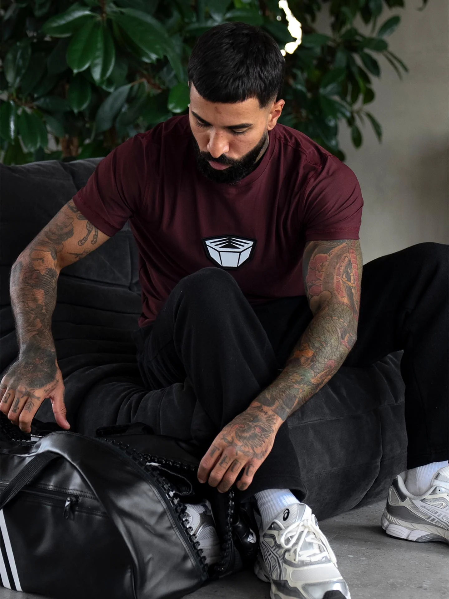 RINGLIFE Functional Shirt, RCS Classic, weinrot - Image 9