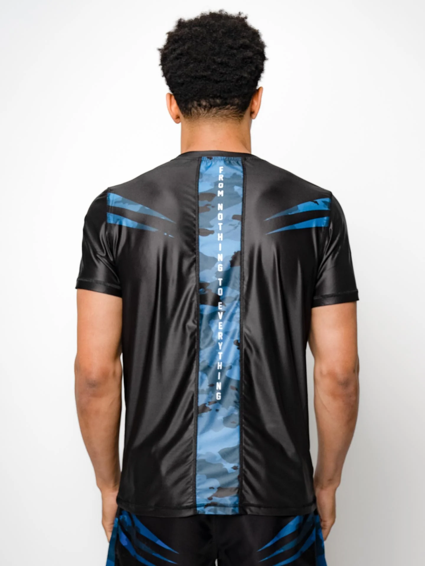 RINGLIFE Functional Shirt, Unit, schwarz-blau camo - Image 3