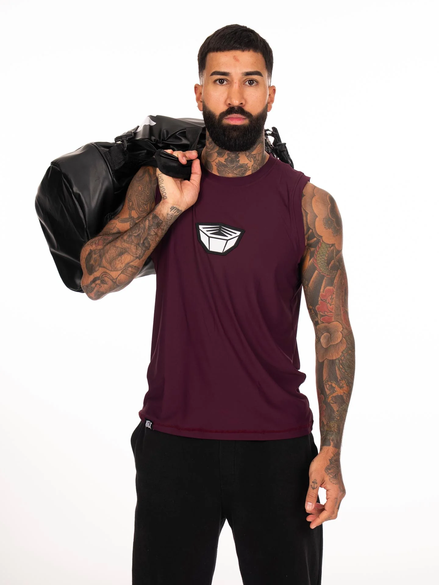 RINGLIFE Functional Tank Top, RCS Classic, weinrot - Image 3