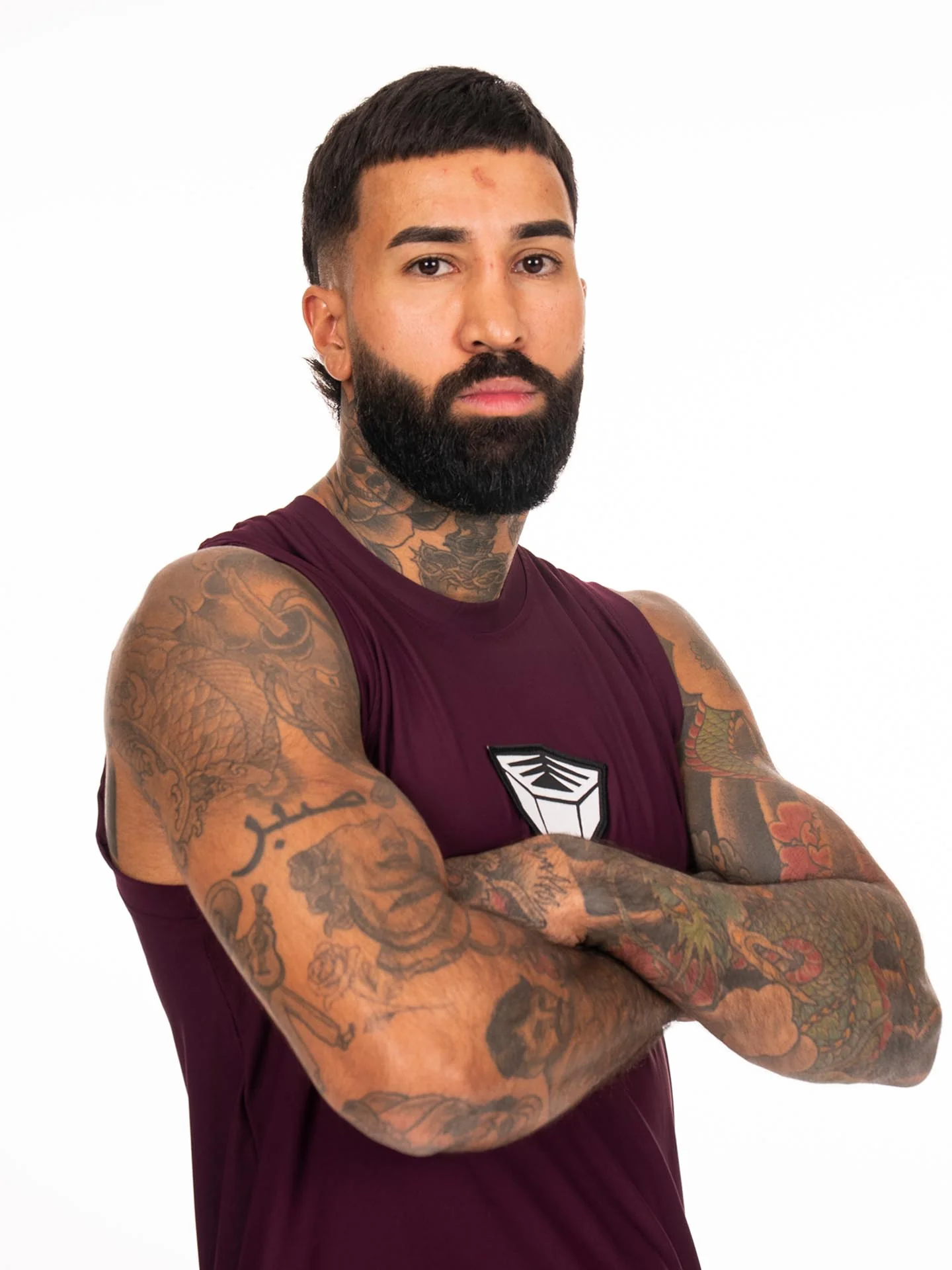 RINGLIFE Functional Tank Top, RCS Classic, weinrot - Image 4