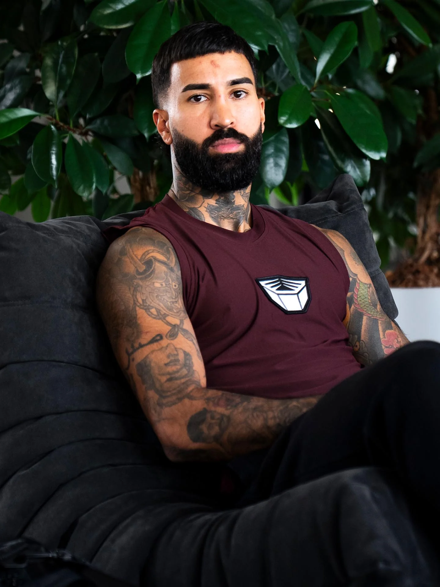 RINGLIFE Functional Tank Top, RCS Classic, weinrot - Image 7