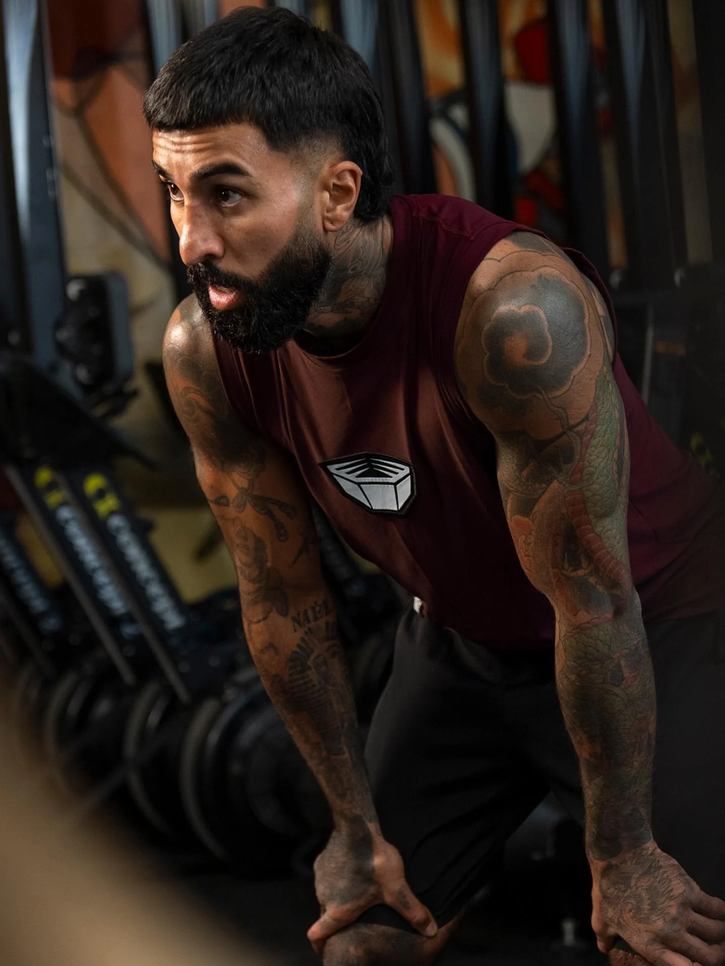 RINGLIFE Functional Tank Top, RCS Classic, weinrot - Image 9