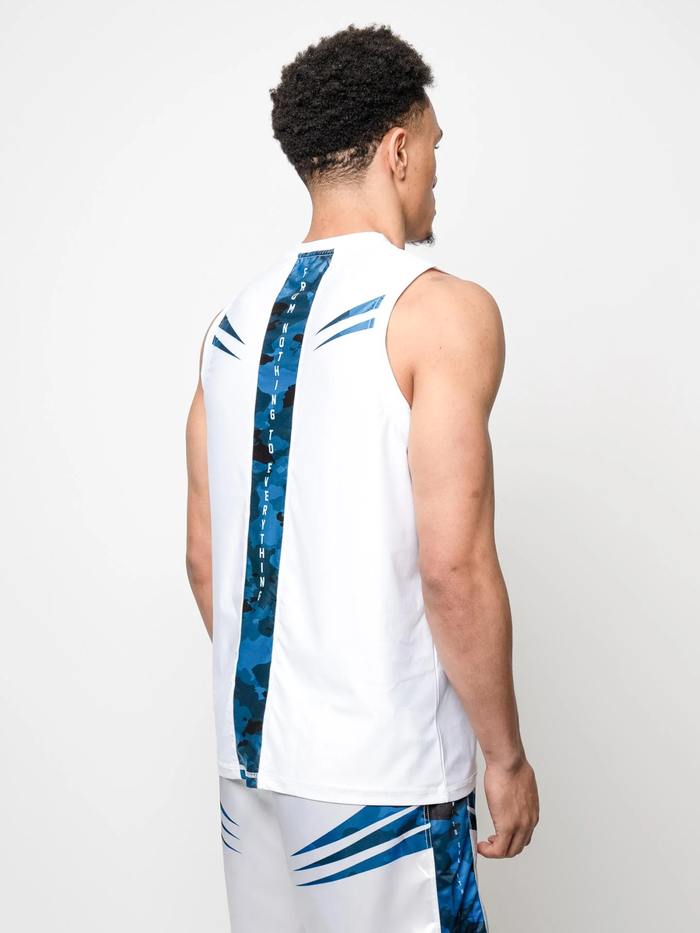 RINGLIFE Functional Tank Top, Unit, weiss-blau camo - Image 4