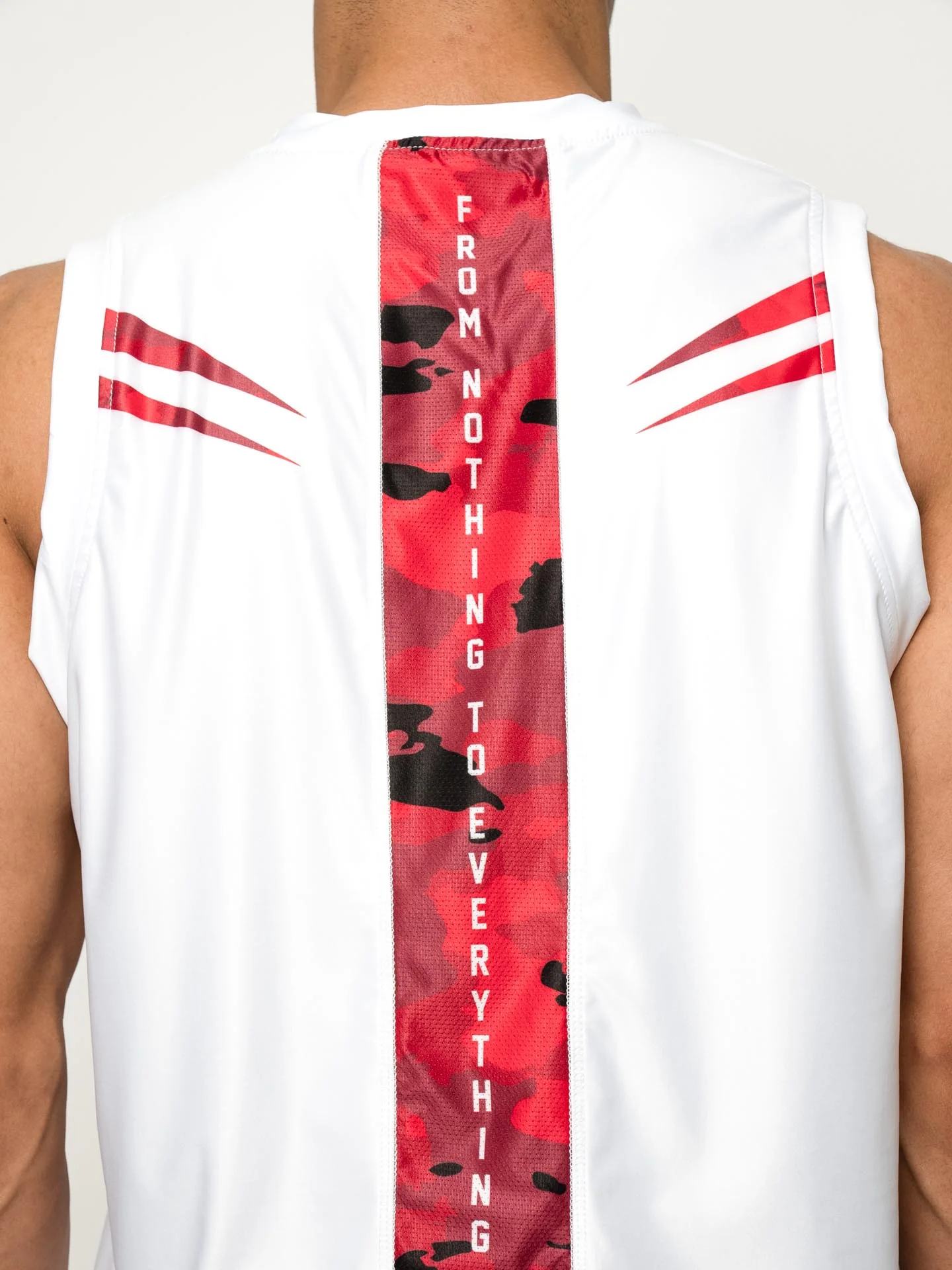 RINGLIFE Functional Tank Top, Unit, weiss-rot camo - Image 4