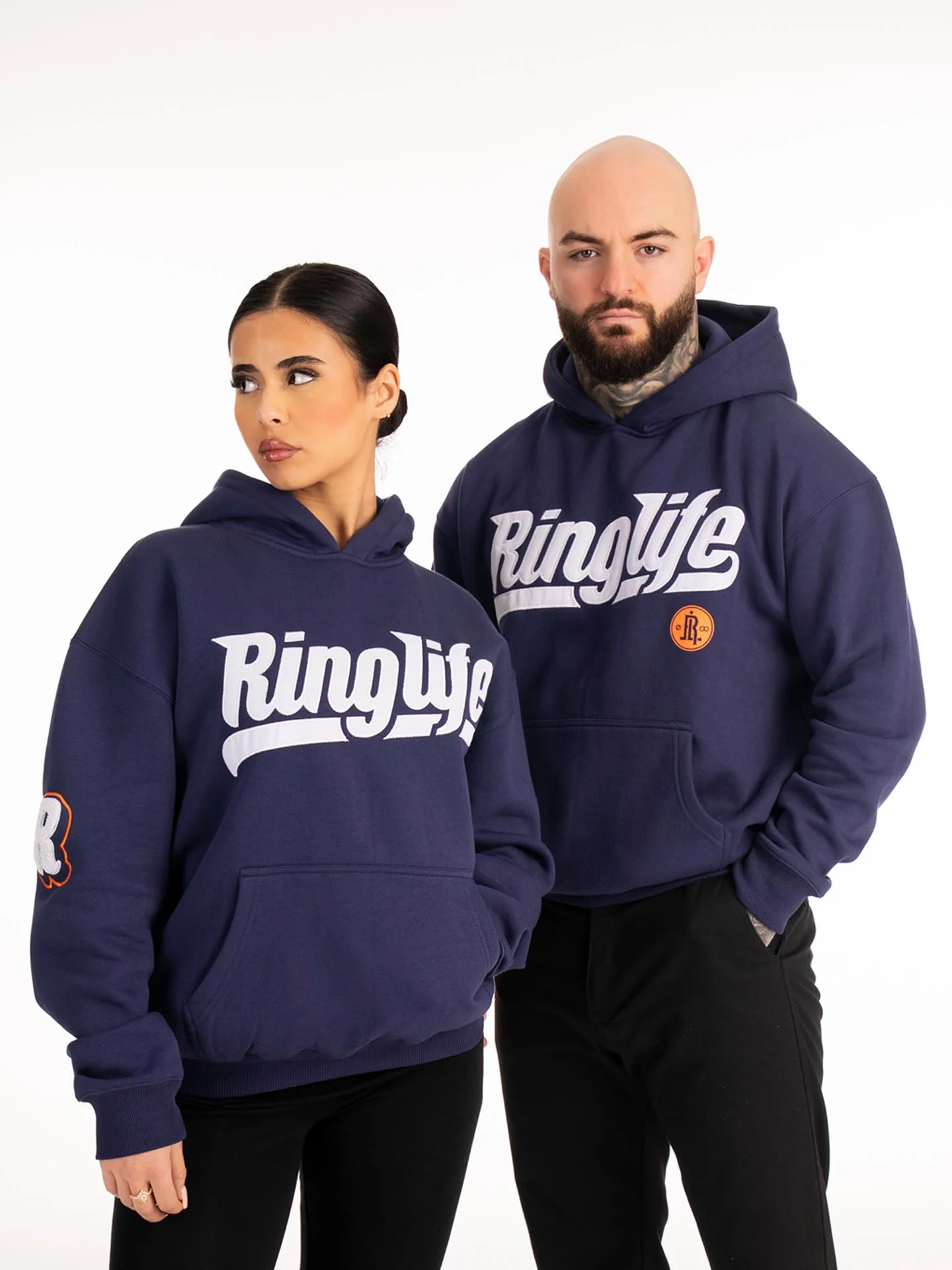 RINGLIFE Hoodie, College, blau - Image 10
