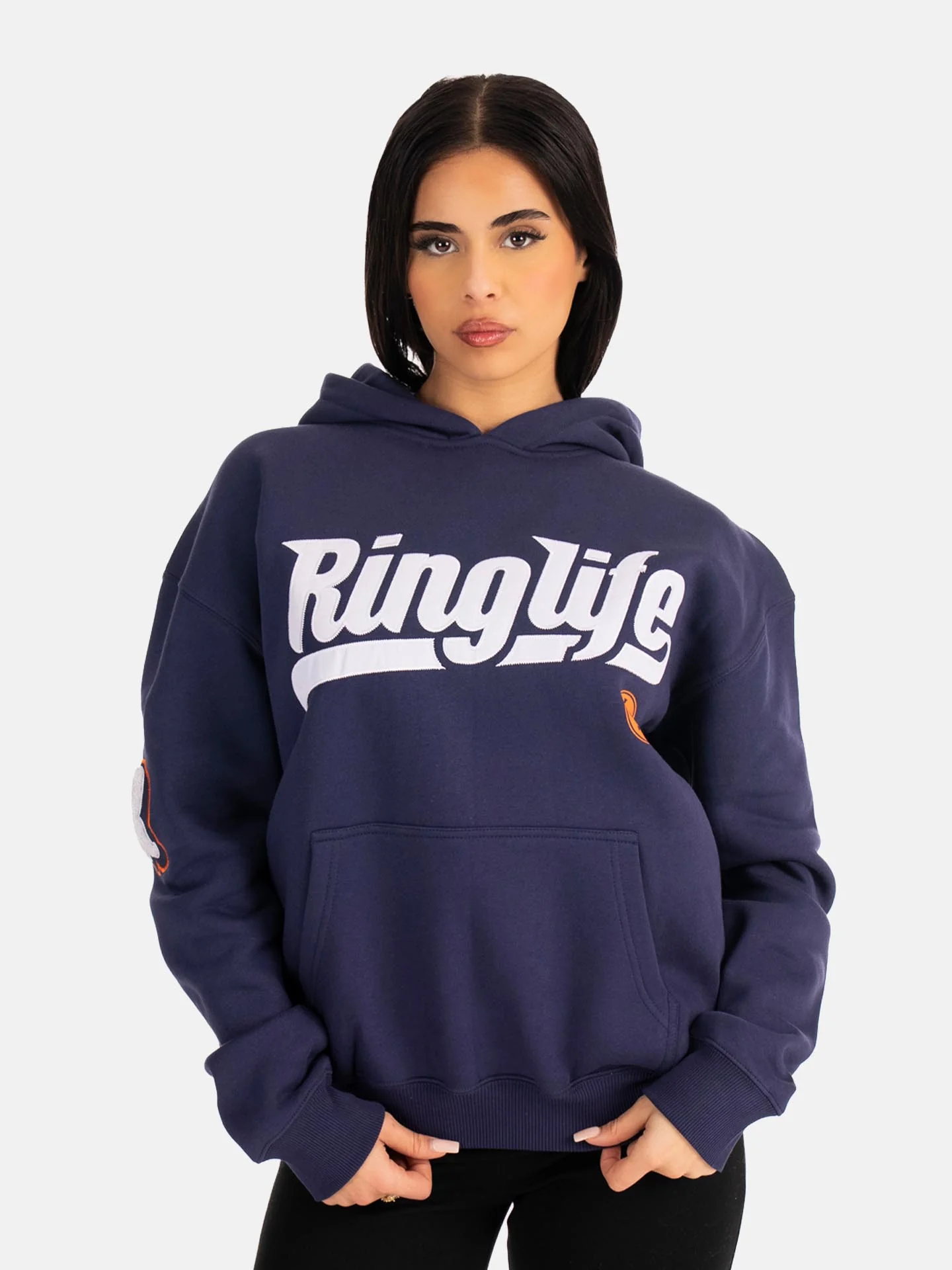 RINGLIFE Hoodie, College, blau - Image 6