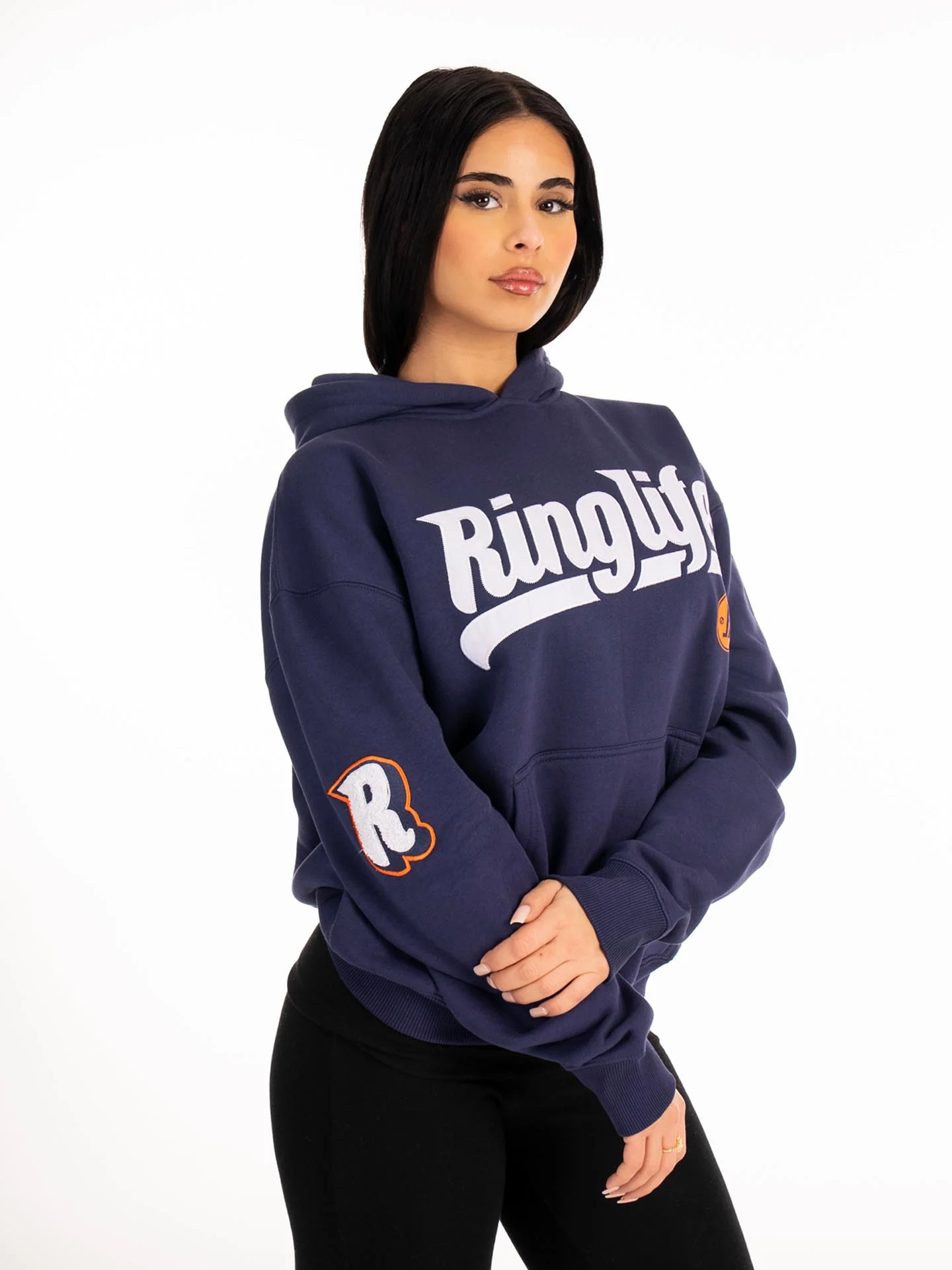 RINGLIFE Hoodie, College, blau - Image 7