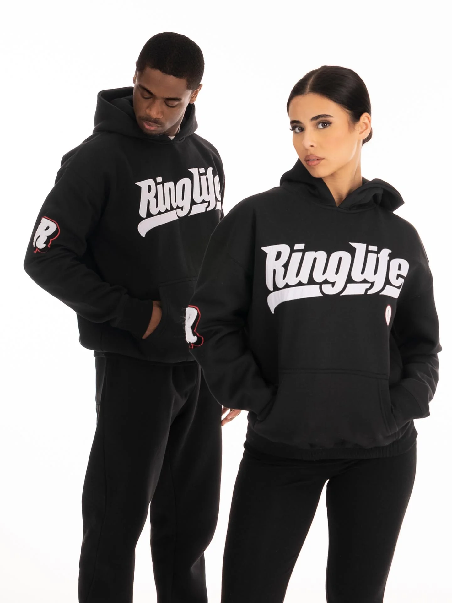 RINGLIFE Hoodie, College, schwarz - Image 10