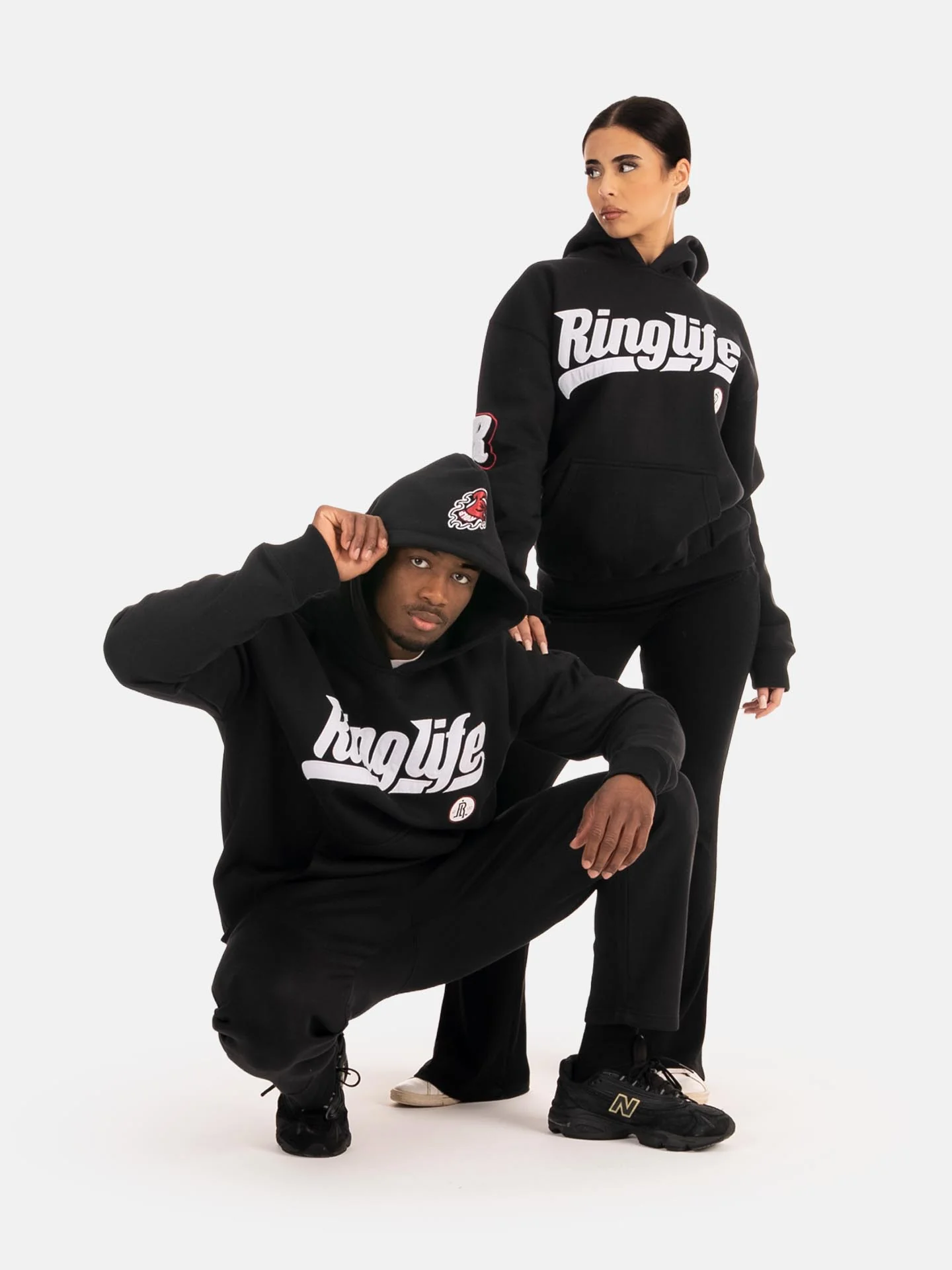 RINGLIFE Hoodie, College, schwarz - Image 11