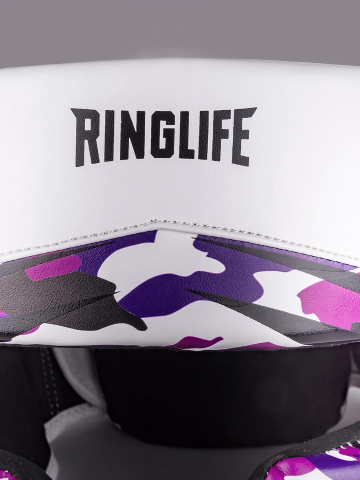 RINGLIFE Kopfschutz, Unit, weiß-lila-camo - Image 6