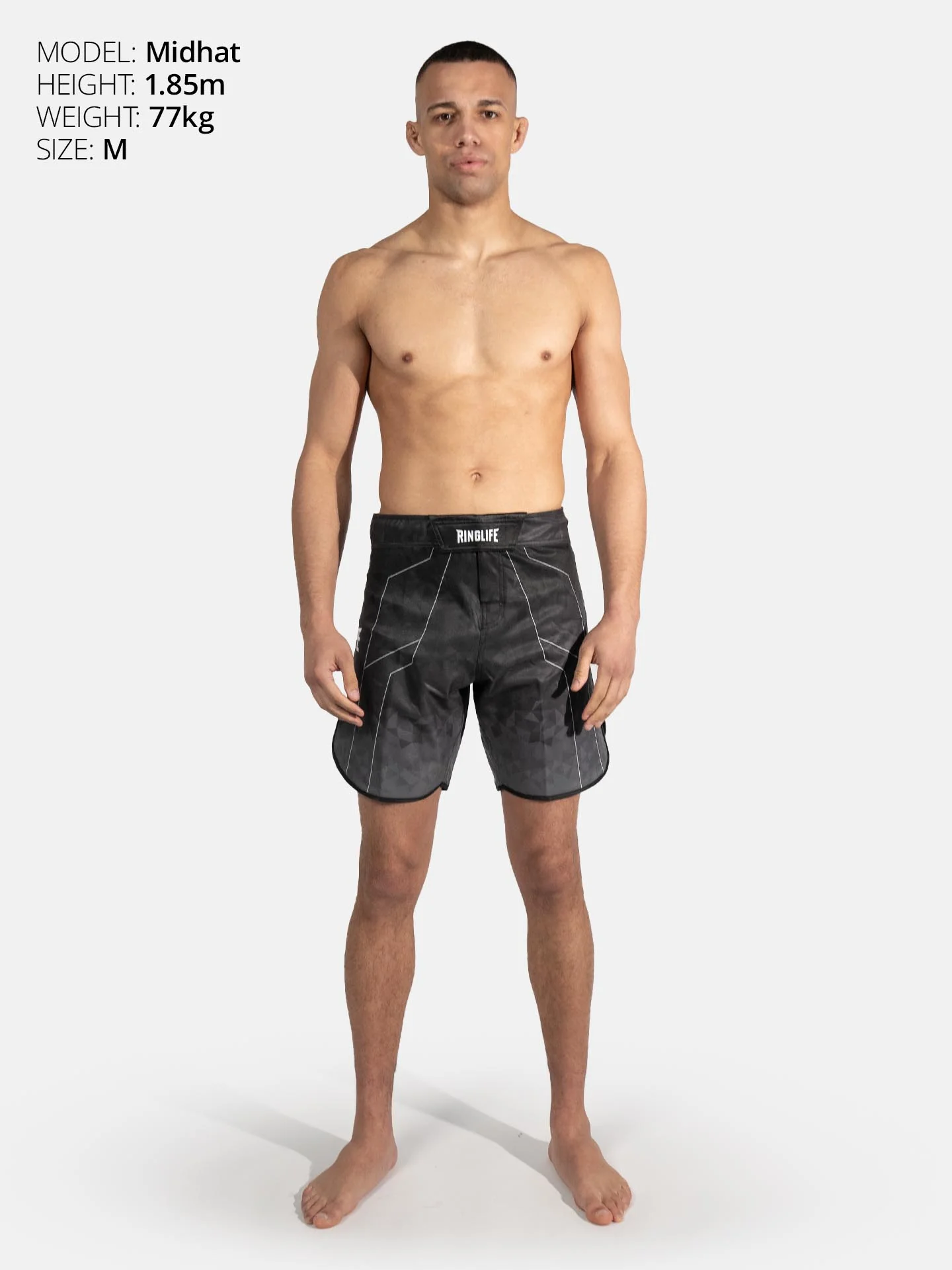 RINGLIFE MMA Shorts - Transition schwarz-grau - Image 5