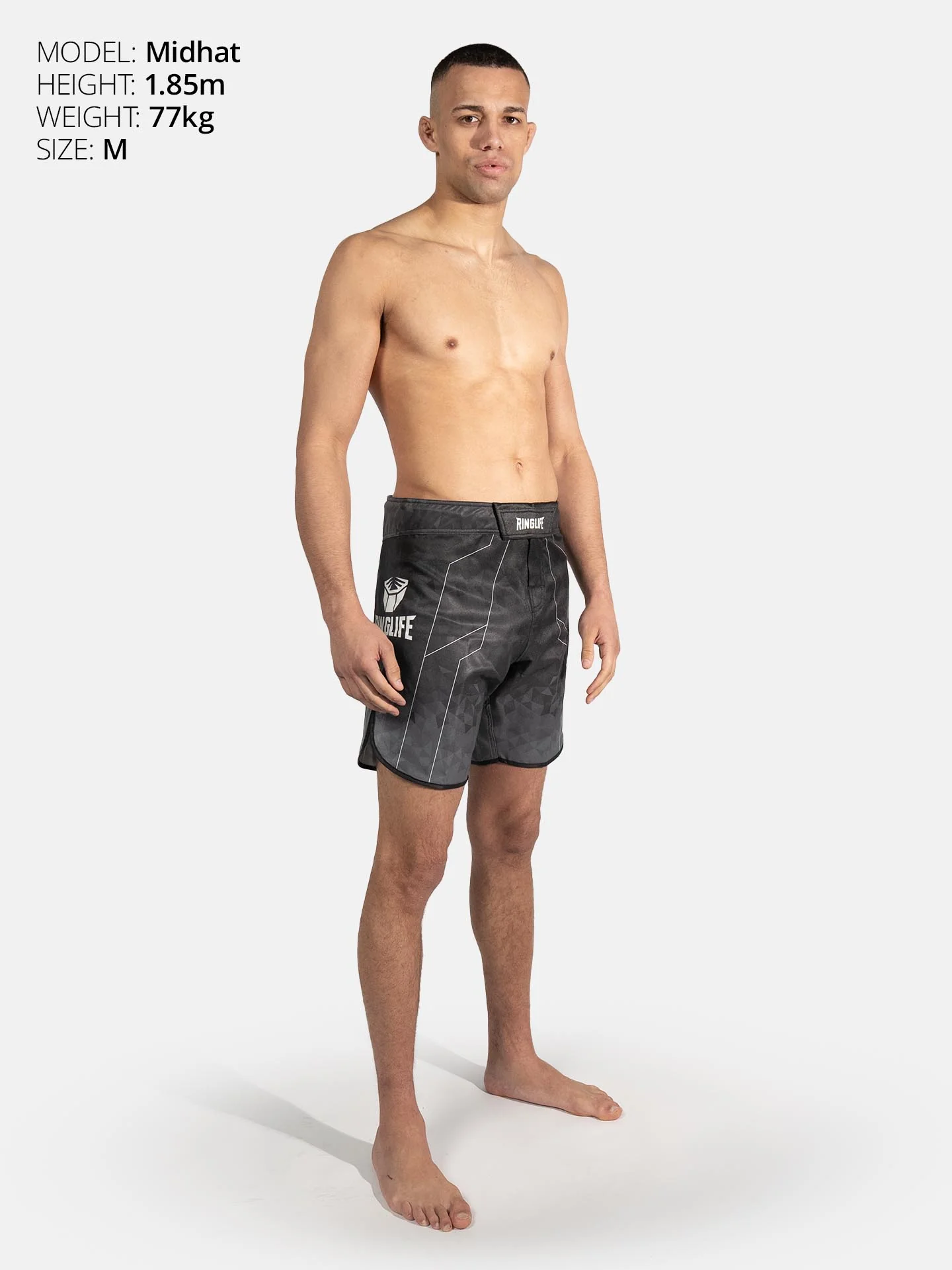 RINGLIFE MMA Shorts - Transition schwarz-grau - Image 6