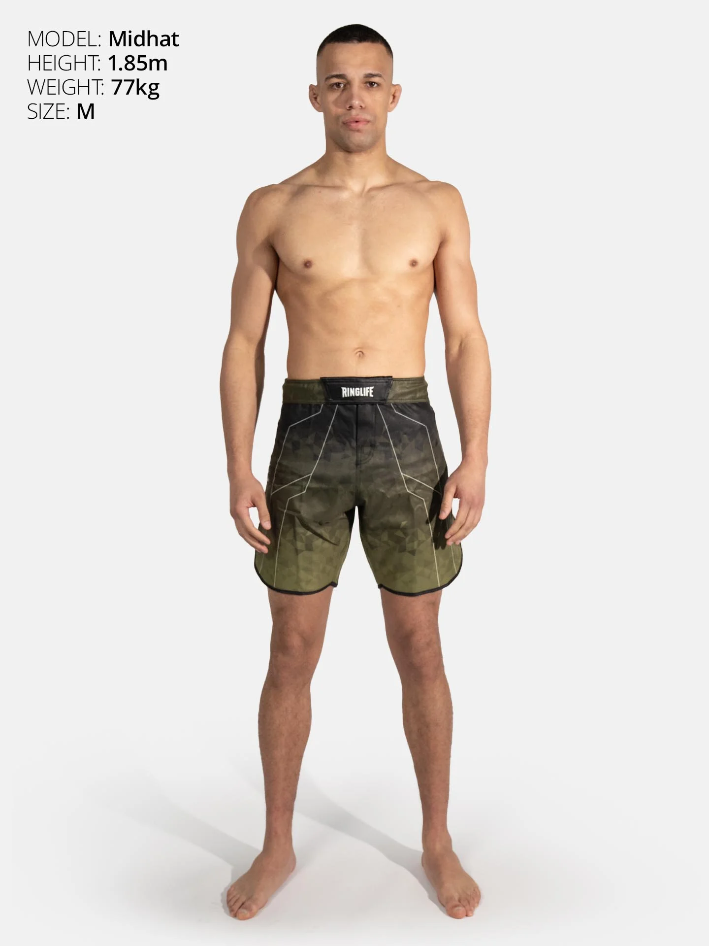 RINGLIFE MMA Shorts - Transition schwarz-grün - Image 6