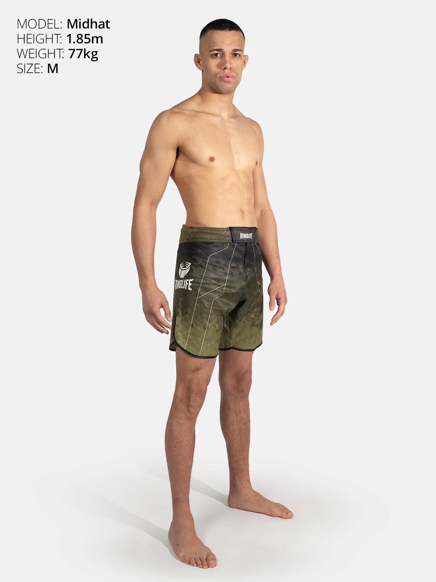RINGLIFE MMA Shorts - Transition schwarz-grün - Image 7