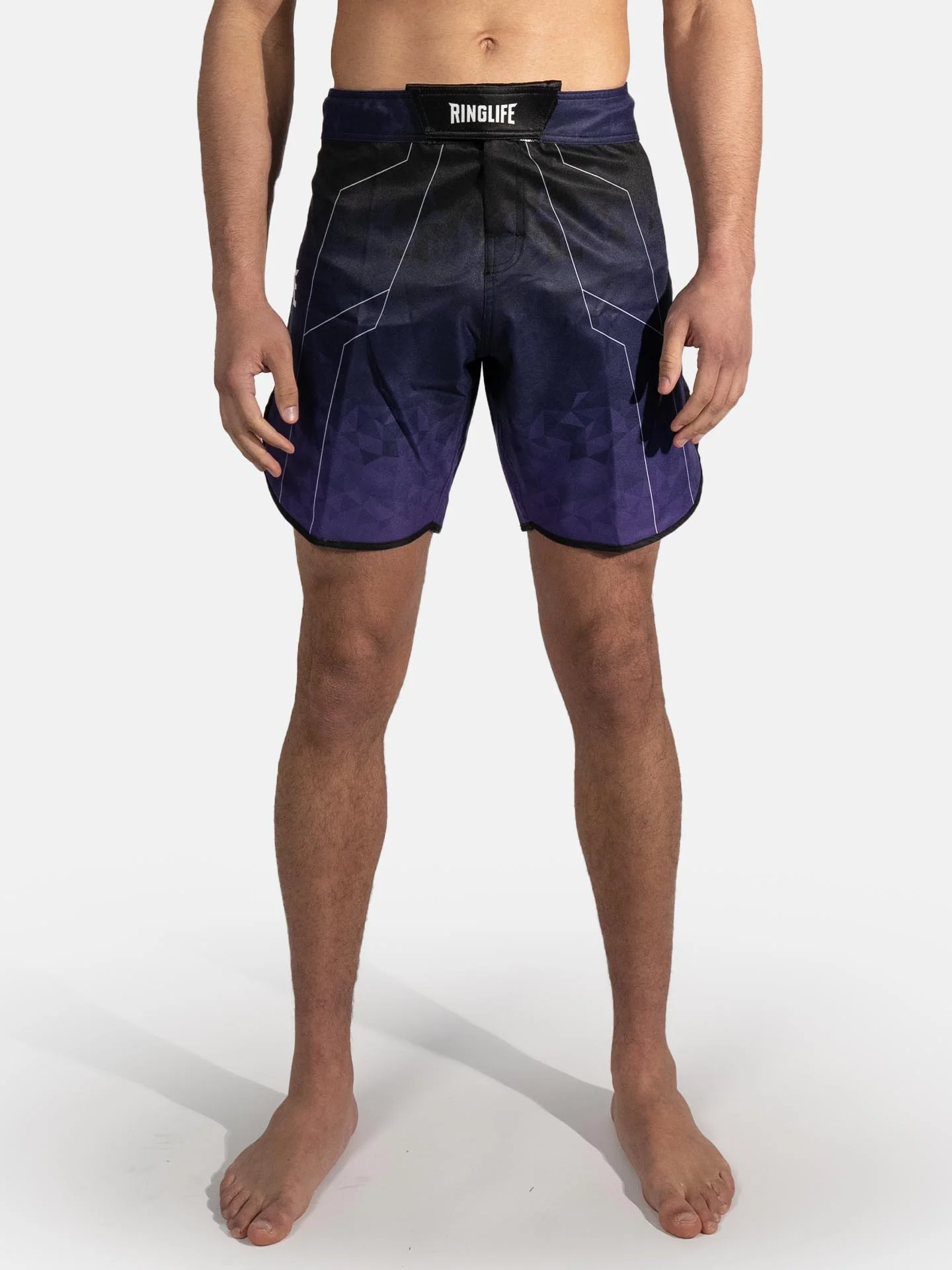 RINGLIFE MMA Shorts - Transition schwarz-lila - Image 15