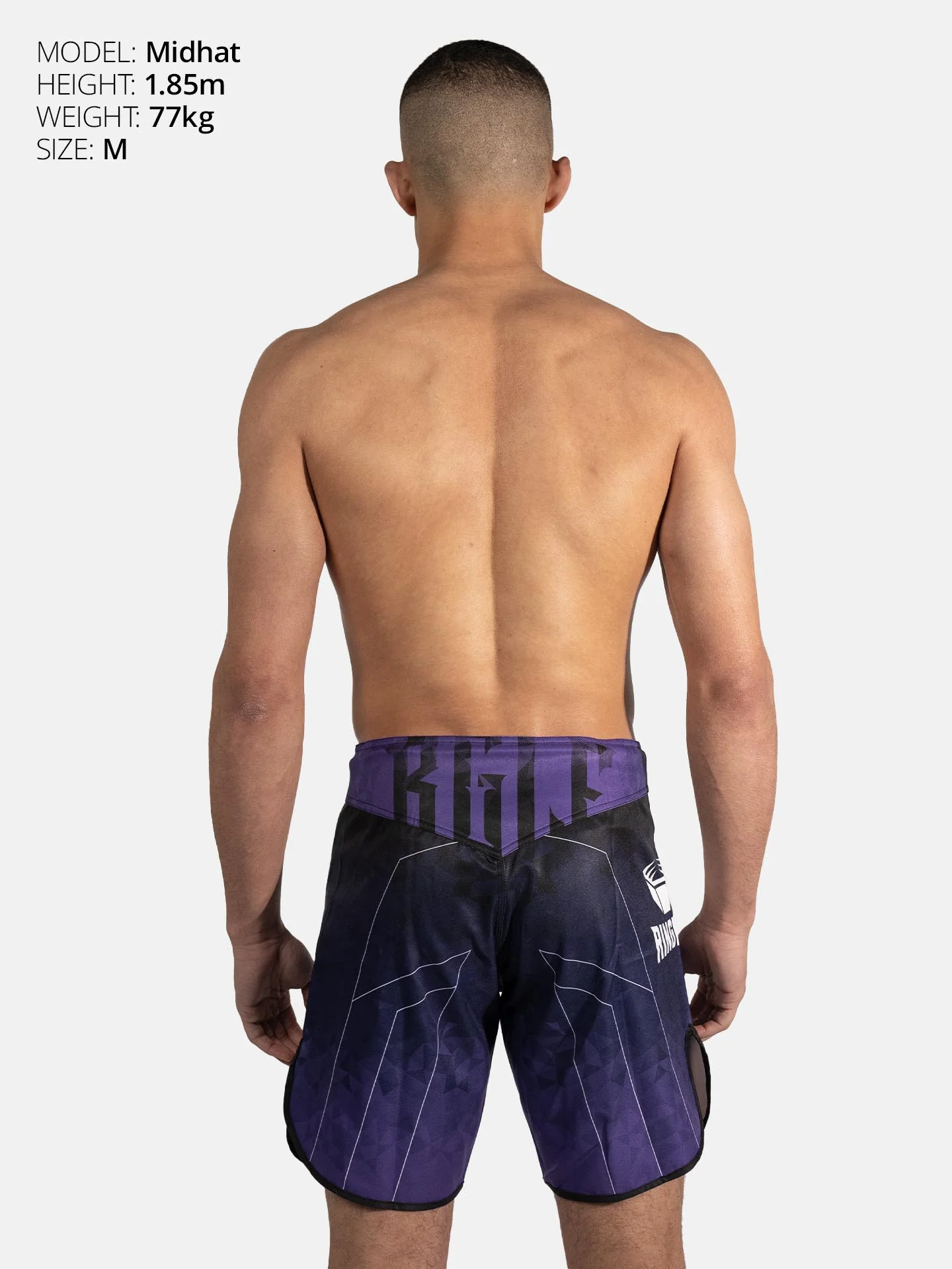 RINGLIFE MMA Shorts - Transition schwarz-lila - Image 5