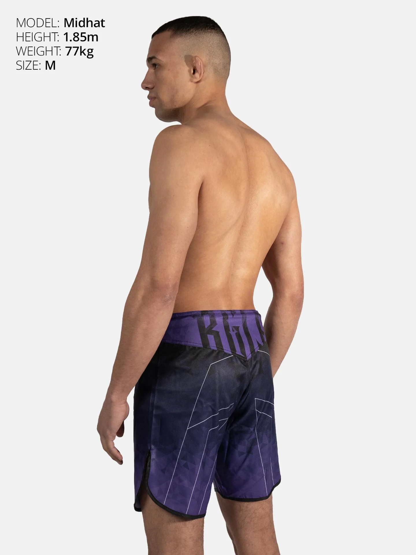 RINGLIFE MMA Shorts - Transition schwarz-lila - Image 6