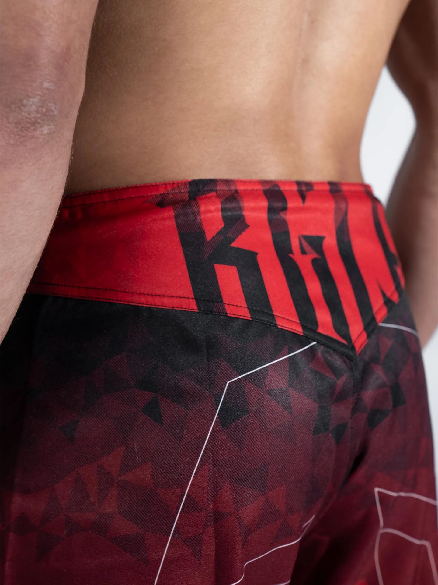RINGLIFE MMA Shorts - Transition schwarz-rot - Image 10