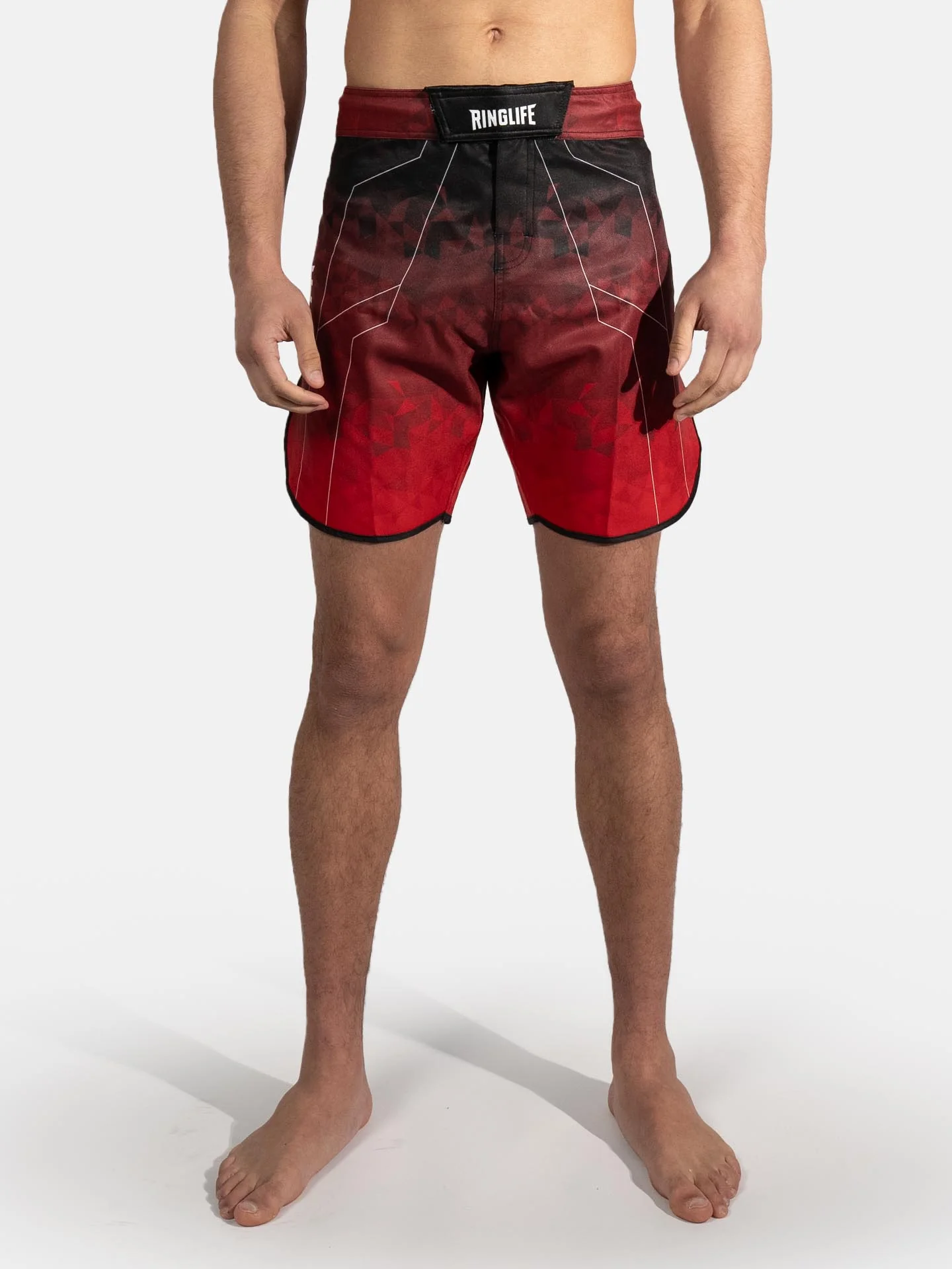 RINGLIFE MMA Shorts - Transition schwarz-rot - Image 16