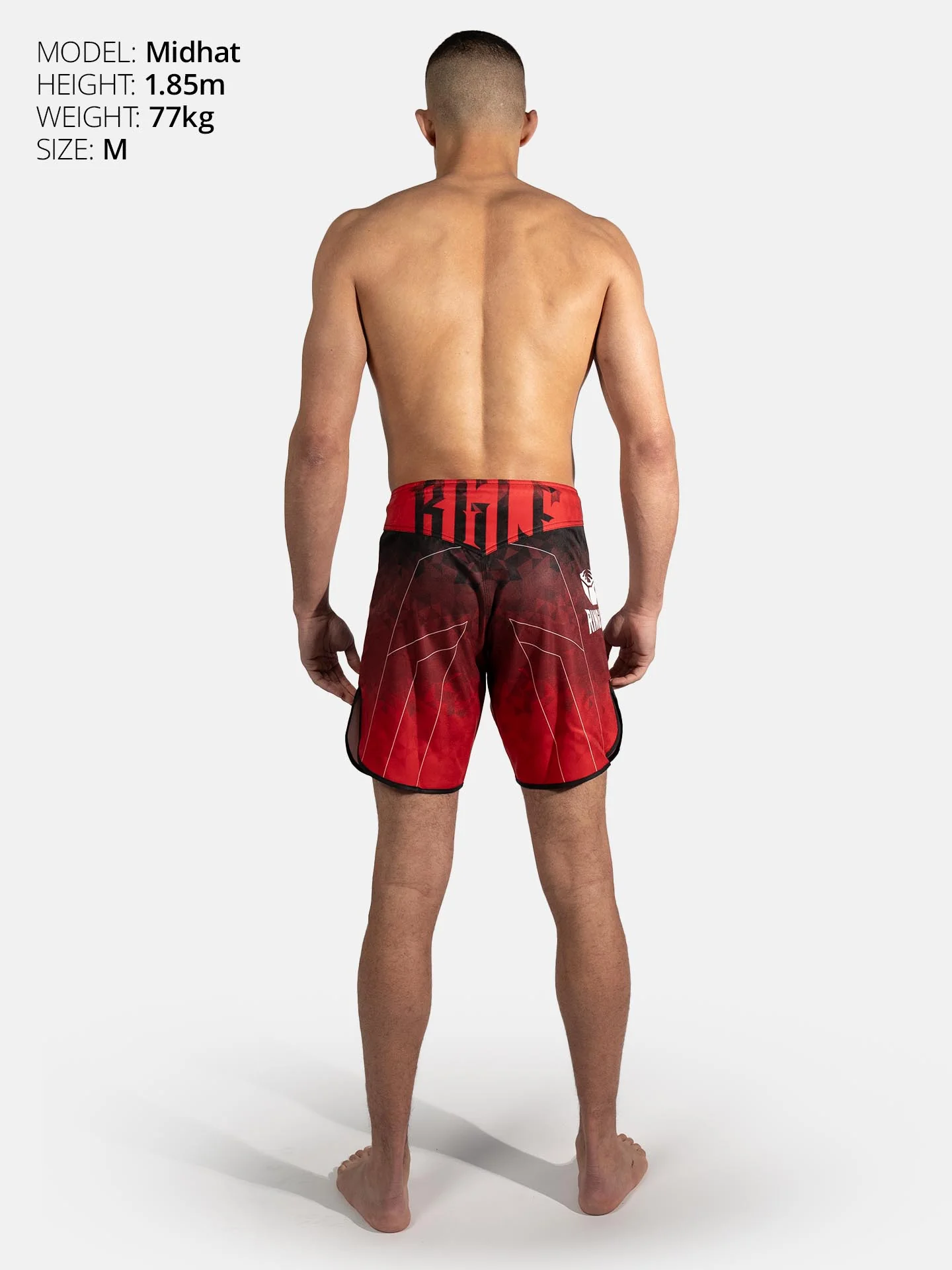 RINGLIFE MMA Shorts - Transition schwarz-rot - Image 3