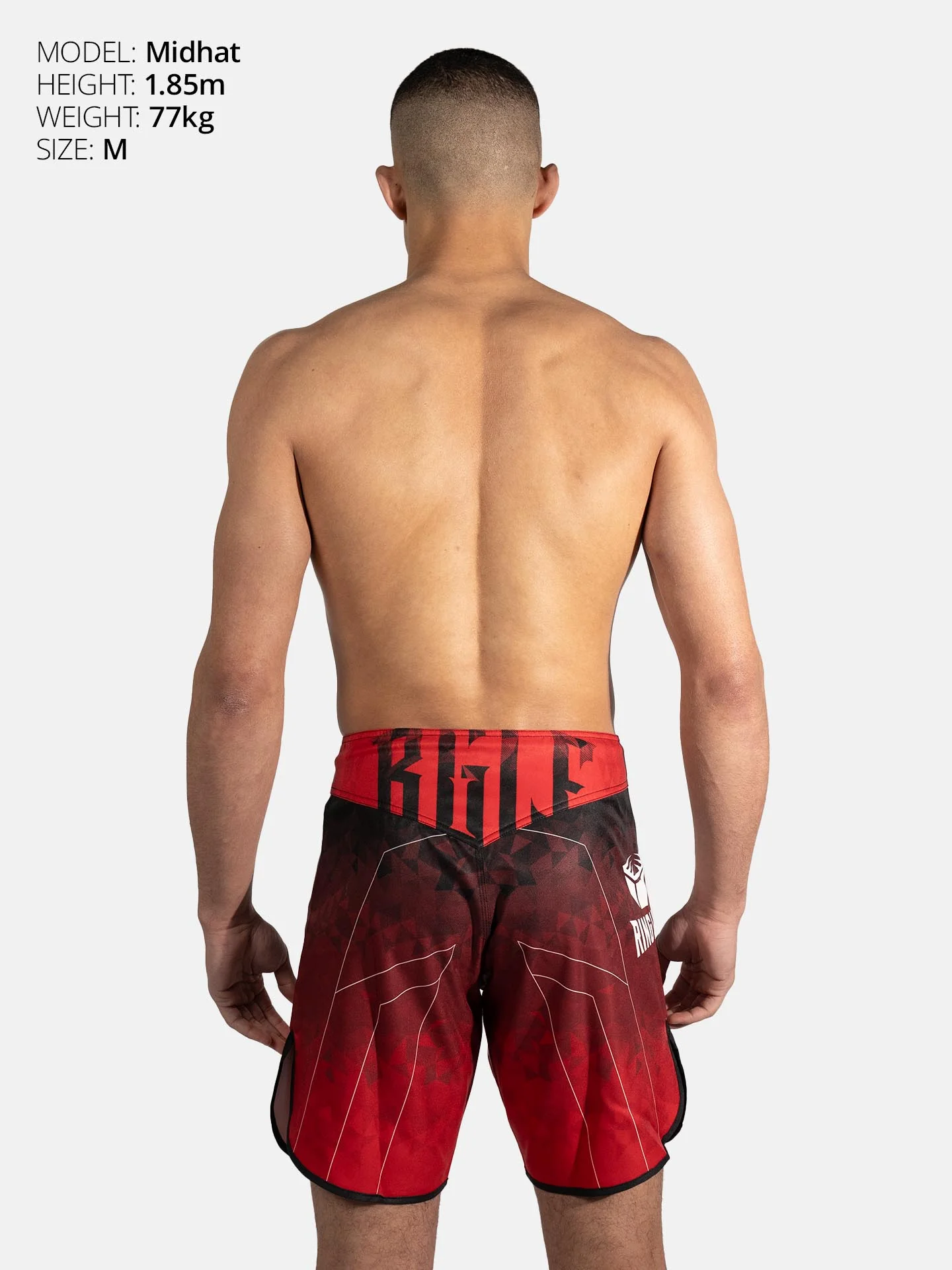 RINGLIFE MMA Shorts - Transition schwarz-rot - Image 6