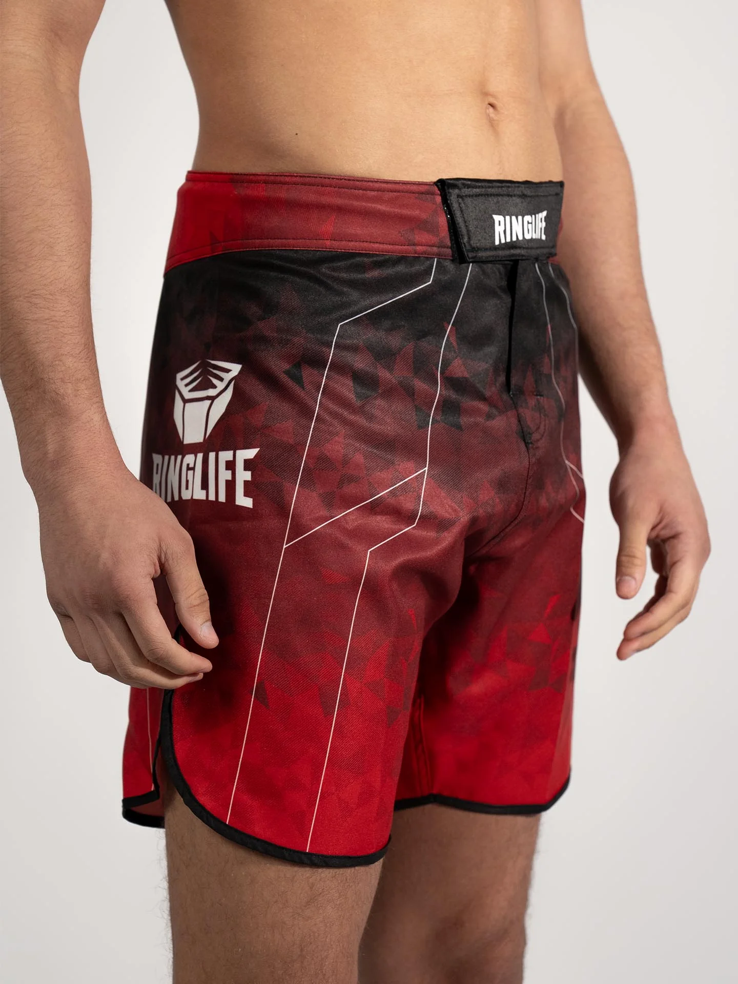 RINGLIFE MMA Shorts - Transition schwarz-rot - Image 7