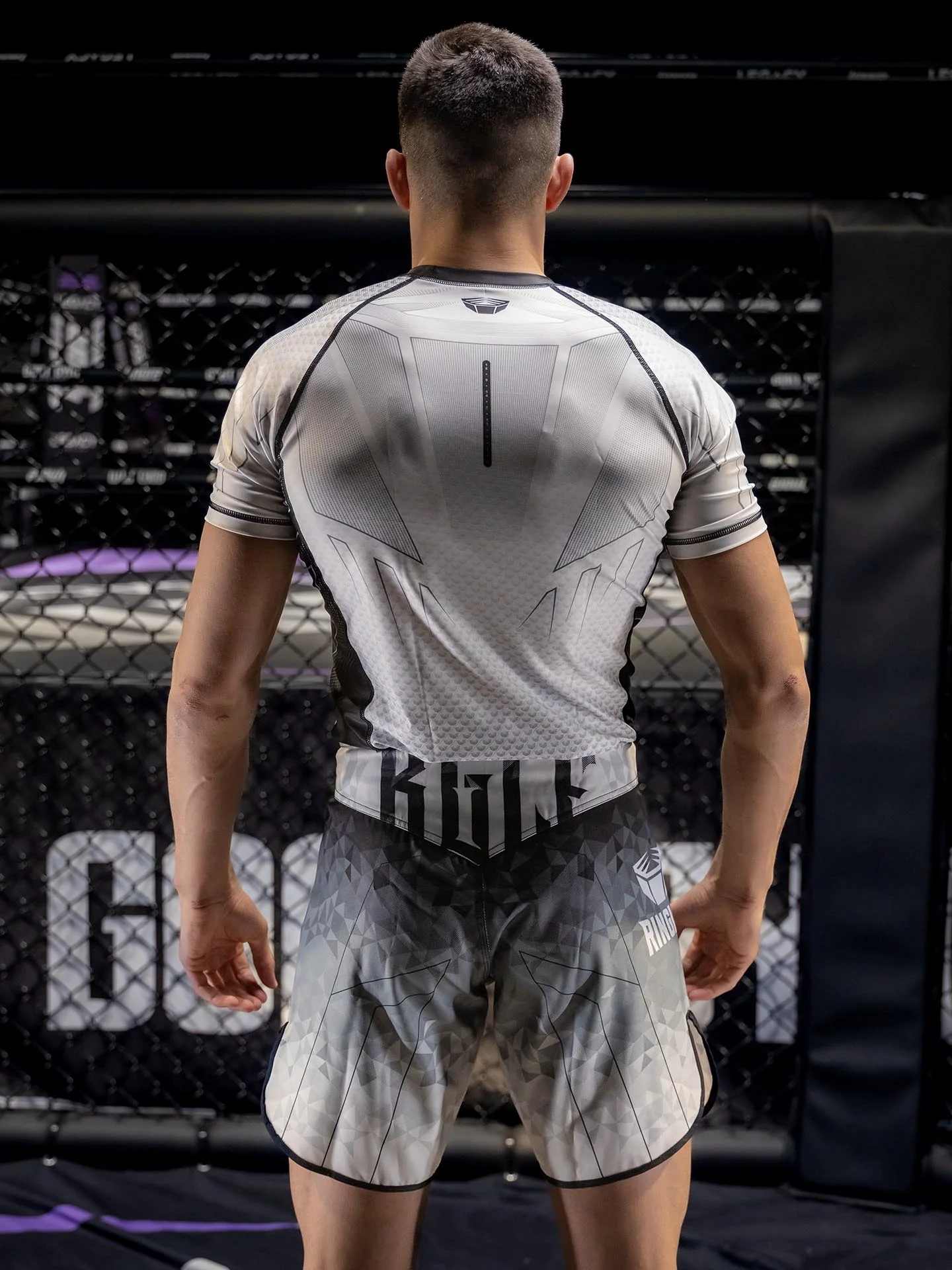 RINGLIFE MMA Shorts - Transition schwarz-weiss - Image 15