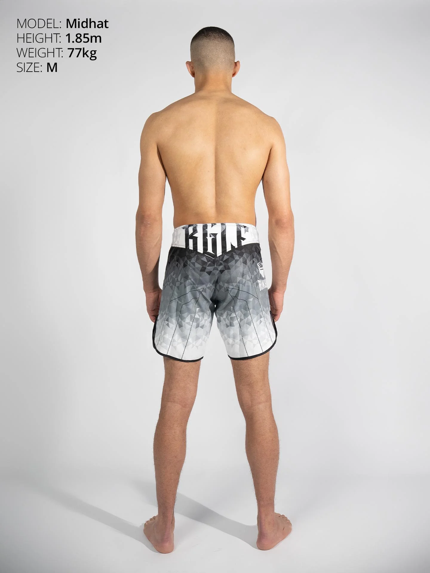 RINGLIFE MMA Shorts - Transition schwarz-weiss - Image 4