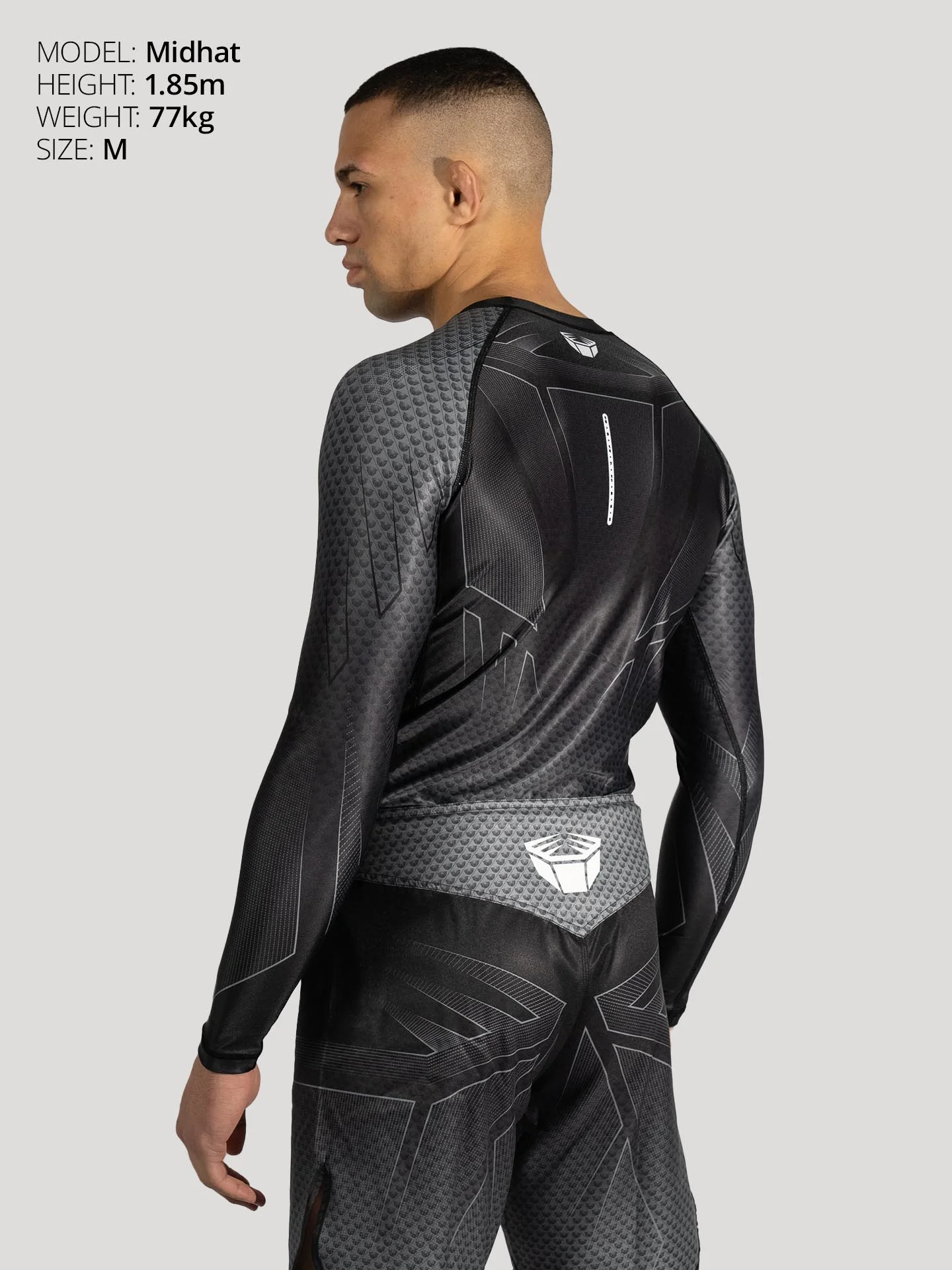 RINGLIFE Rashguard L/S - Octaring 2.0 schwarz-grau - Image 3