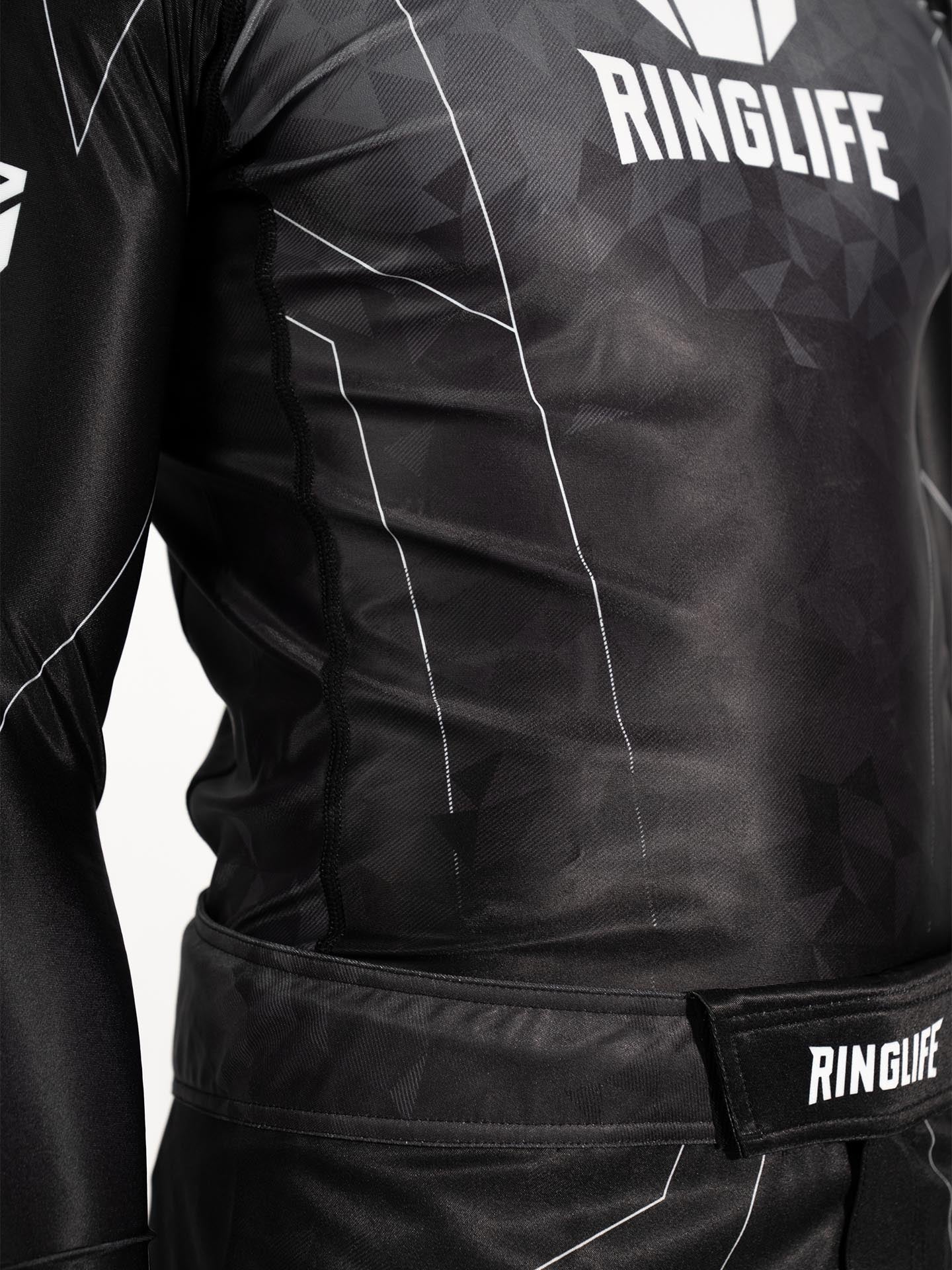 RINGLIFE Rashguard L/S - Transition schwarz-grau - Image 7