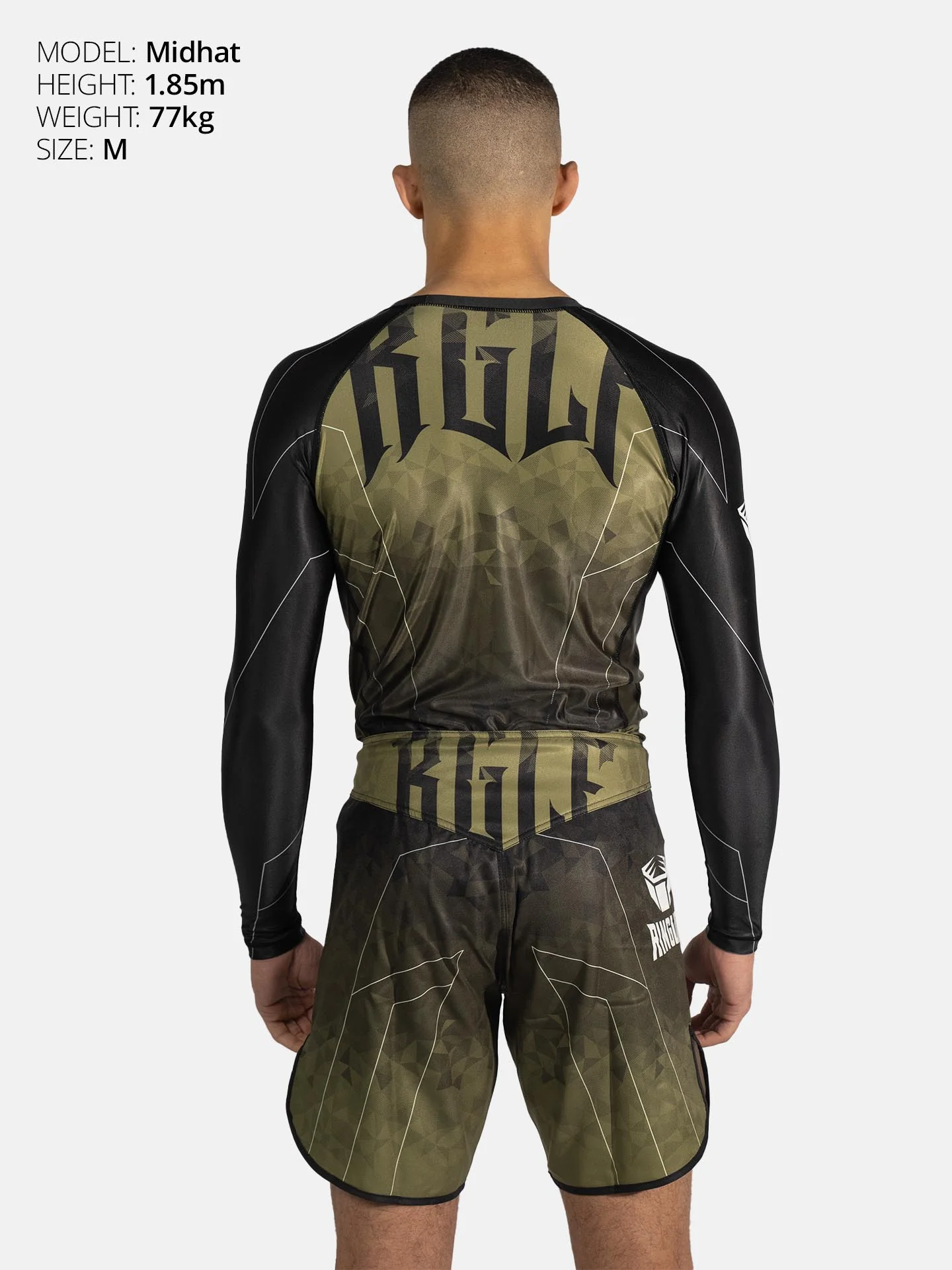RINGLIFE Rashguard L/S - Transition schwarz-grün - Image 2