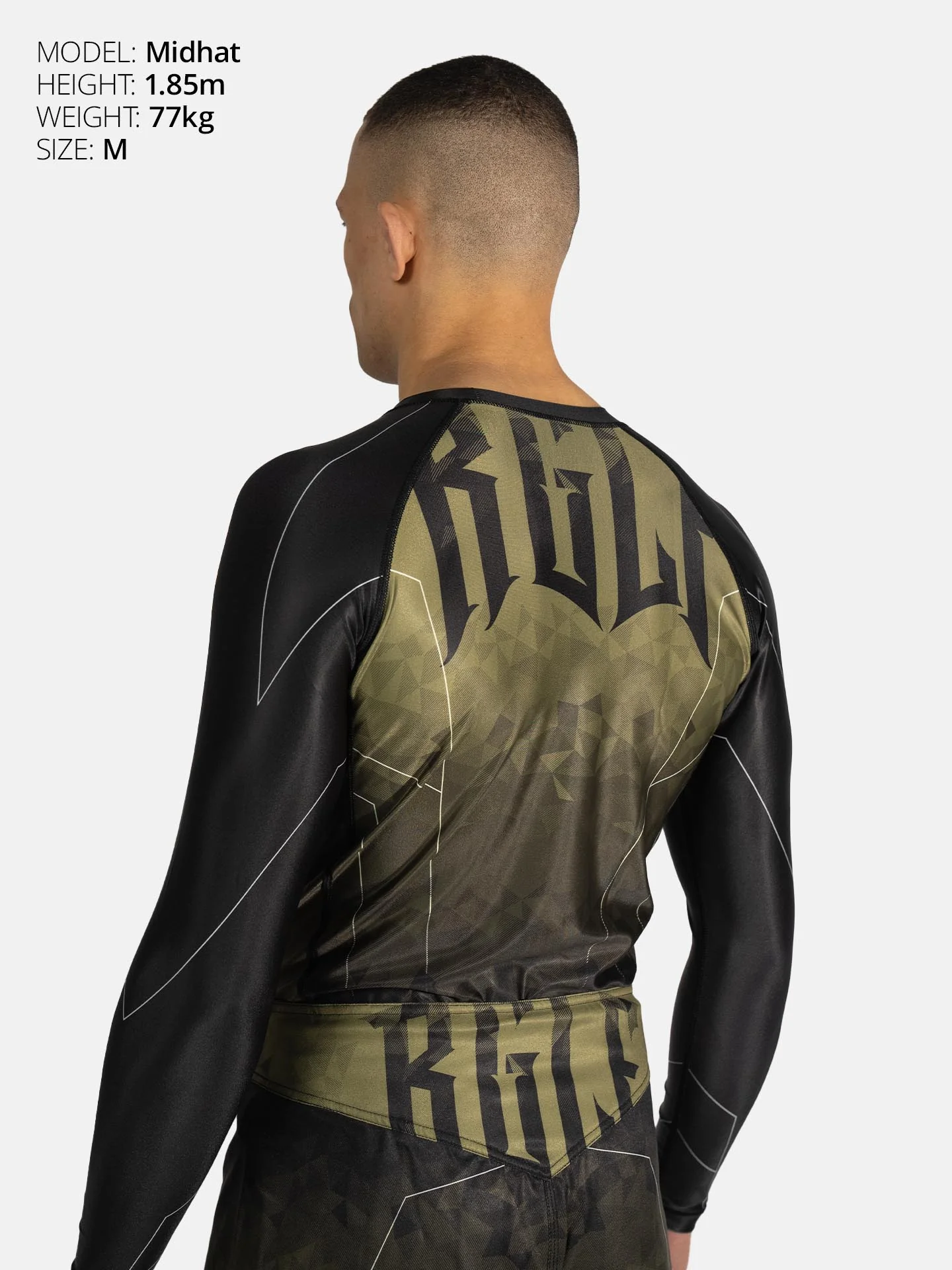RINGLIFE Rashguard L/S - Transition schwarz-grün - Image 3
