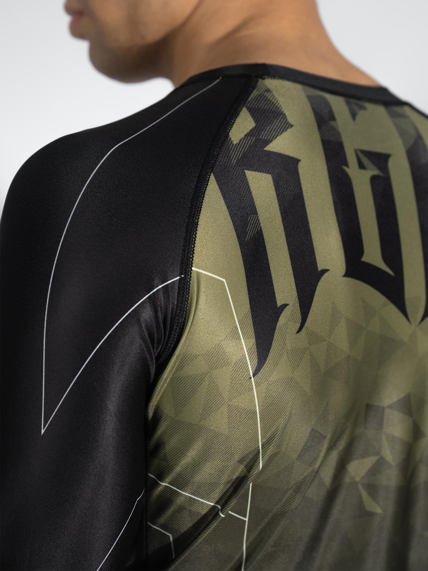 RINGLIFE Rashguard L/S - Transition schwarz-grün - Image 8