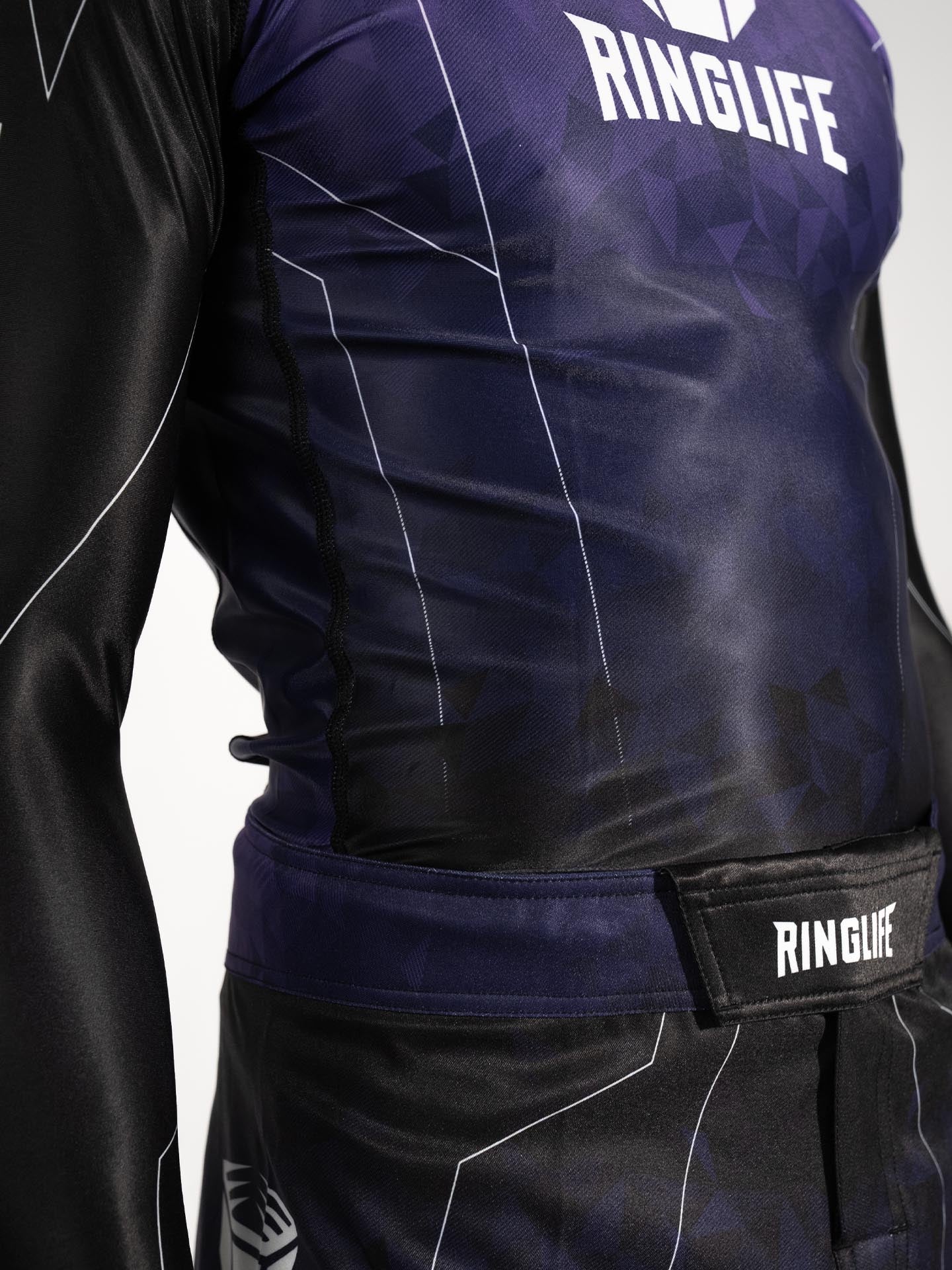 RINGLIFE Rashguard L/S - Transition schwarz-lila - Image 10