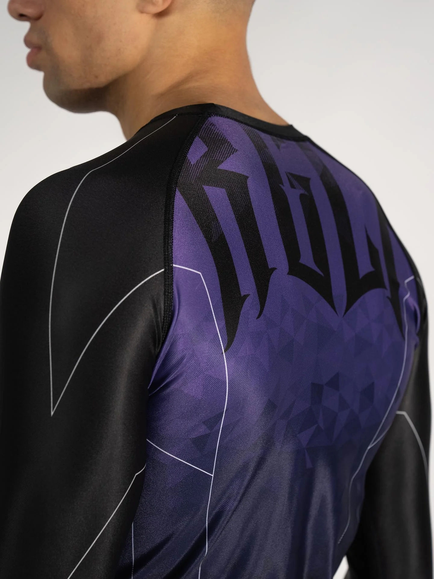 RINGLIFE Rashguard L/S - Transition schwarz-lila - Image 11