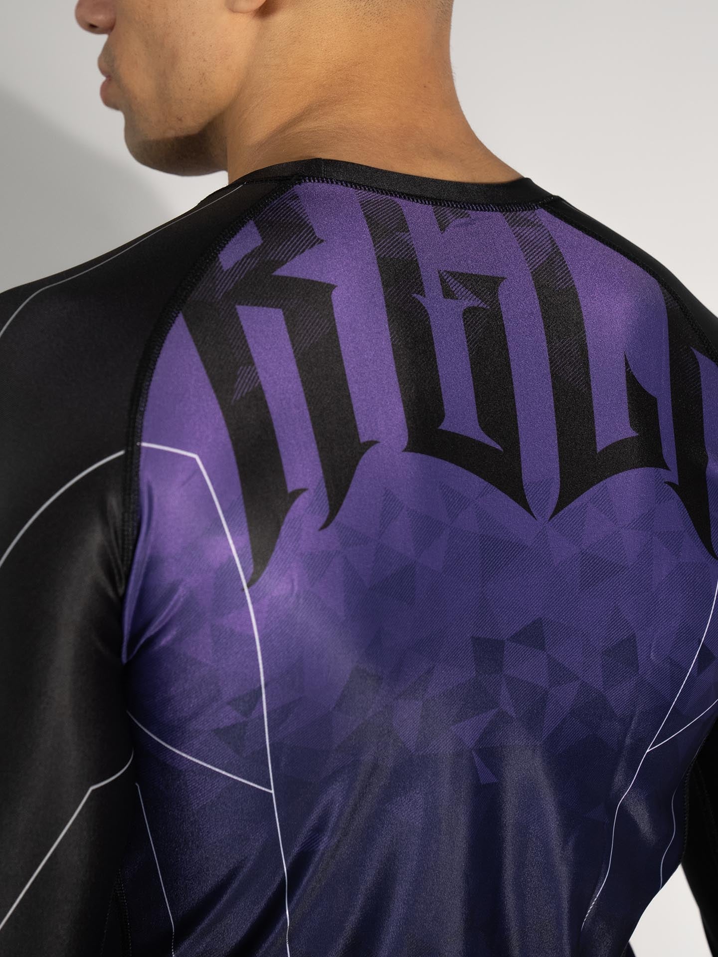 RINGLIFE Rashguard L/S - Transition schwarz-lila - Image 12
