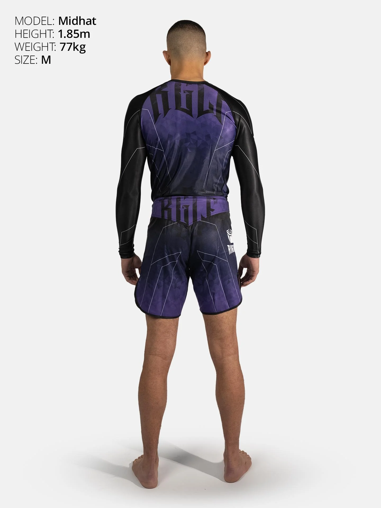 RINGLIFE Rashguard L/S - Transition schwarz-lila - Image 7
