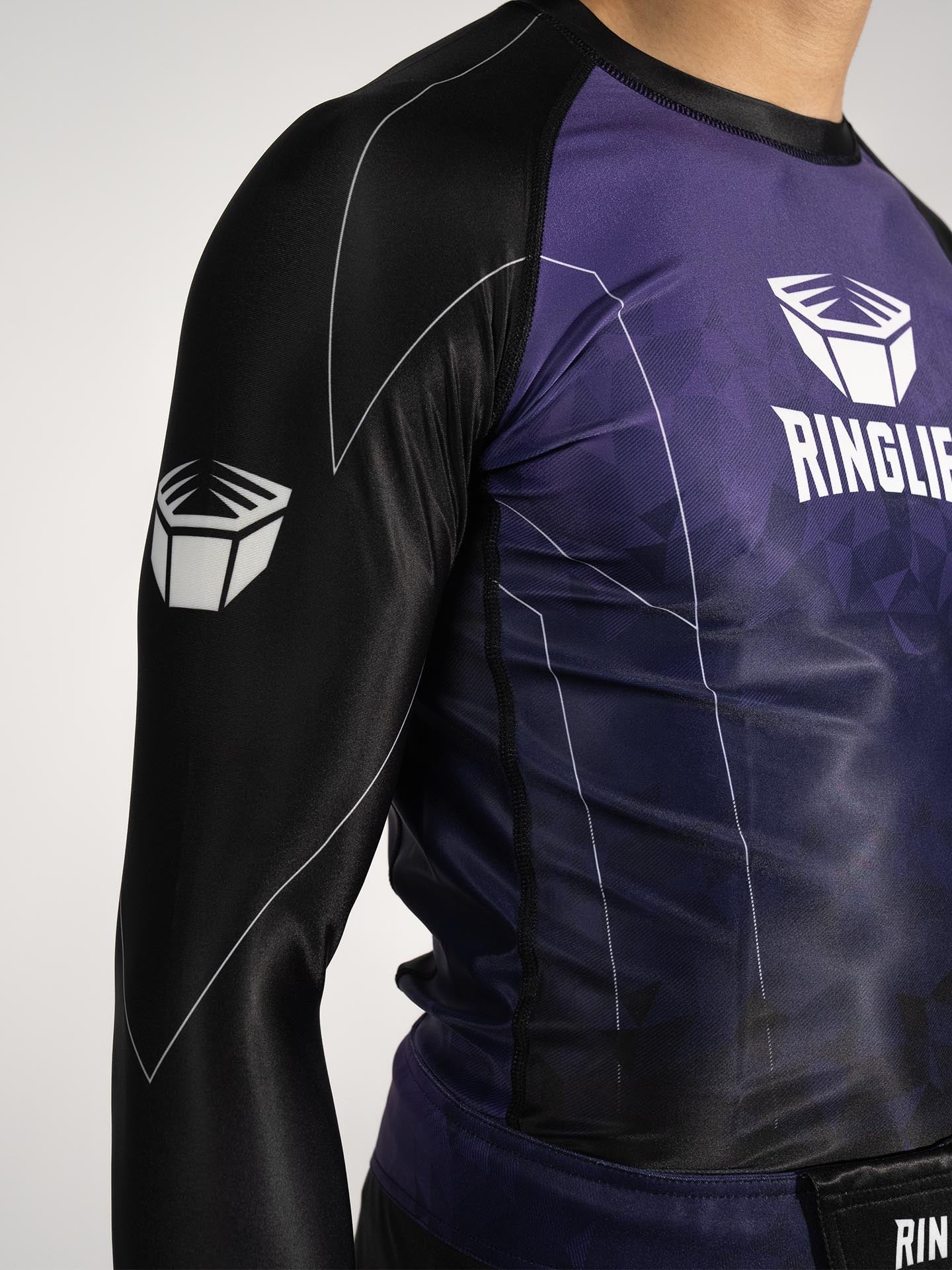 RINGLIFE Rashguard L/S - Transition schwarz-lila - Image 8