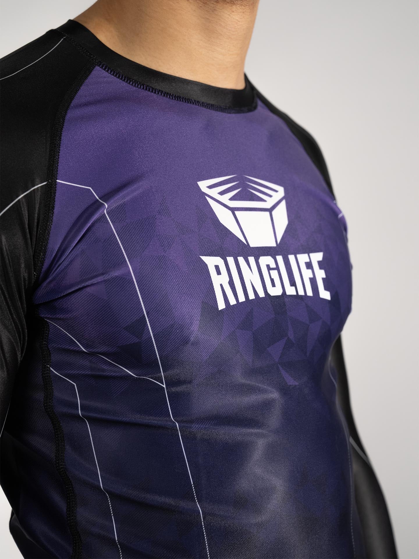 RINGLIFE Rashguard L/S - Transition schwarz-lila - Image 9