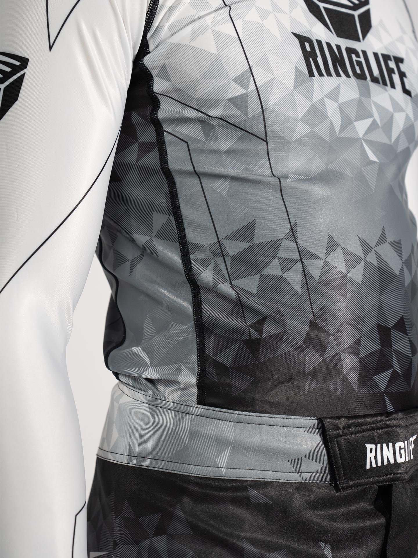 RINGLIFE Rashguard L/S - Transition schwarz-weiss - Image 6