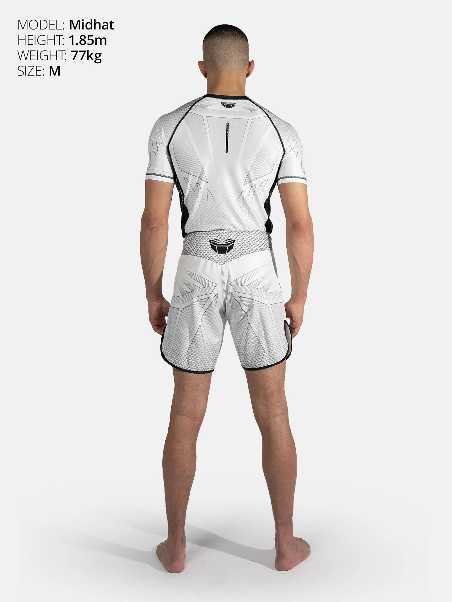 RINGLIFE Rashguard S/S - Octaring 2.0 weiss-schwarz - Image 5