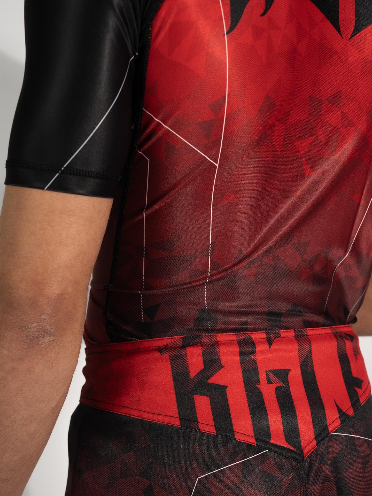 RINGLIFE Rashguard S/S - Transition schwarz-rot - Image 11