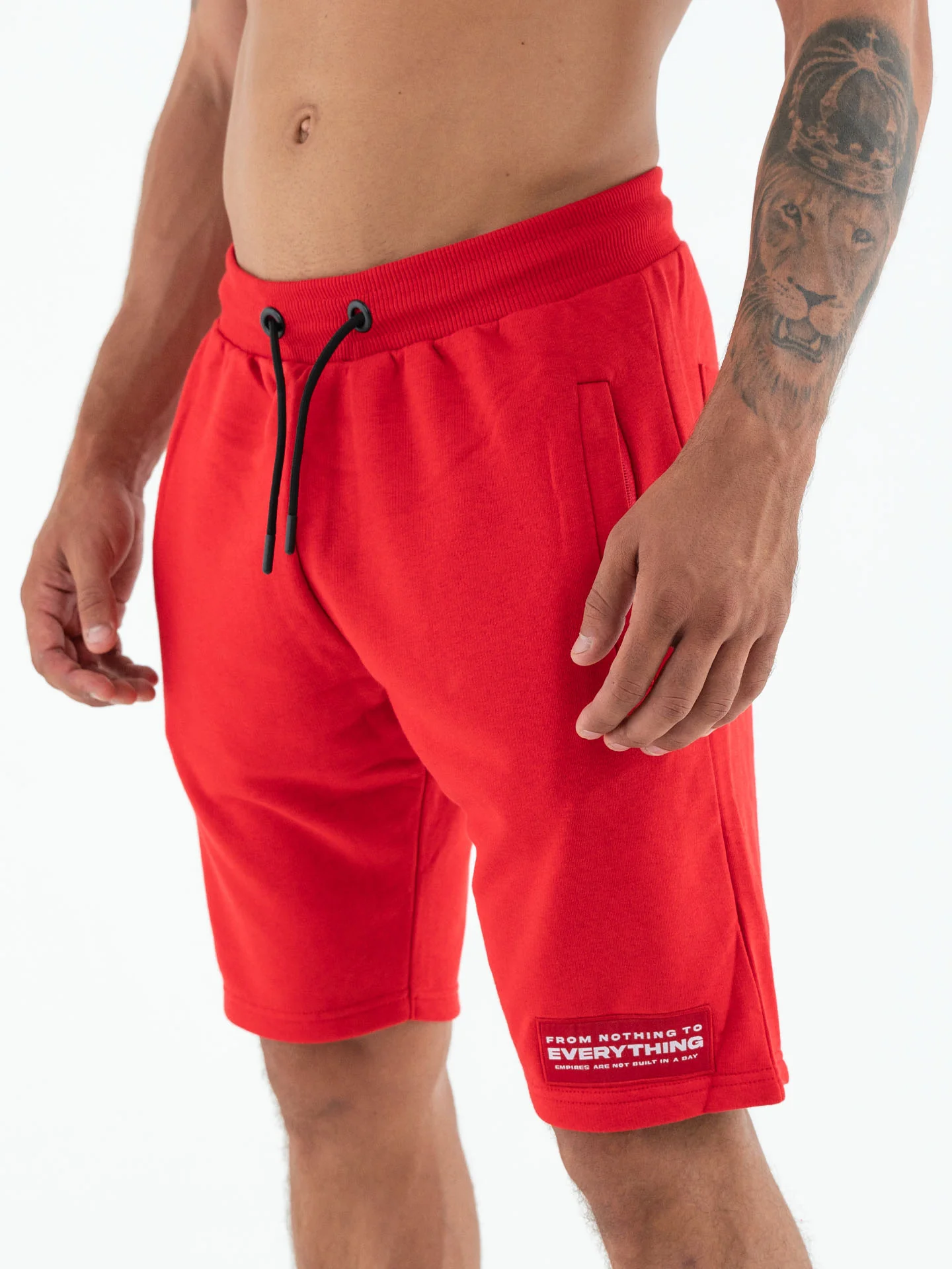 RINGLIFE Shorts - RGLF Tattoo rot-weiß - Image 7